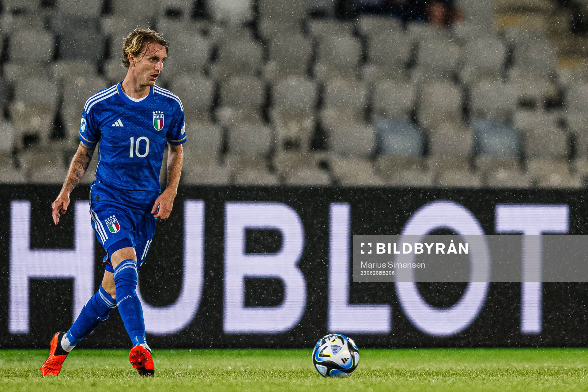 Nicolo Rovella of Italy