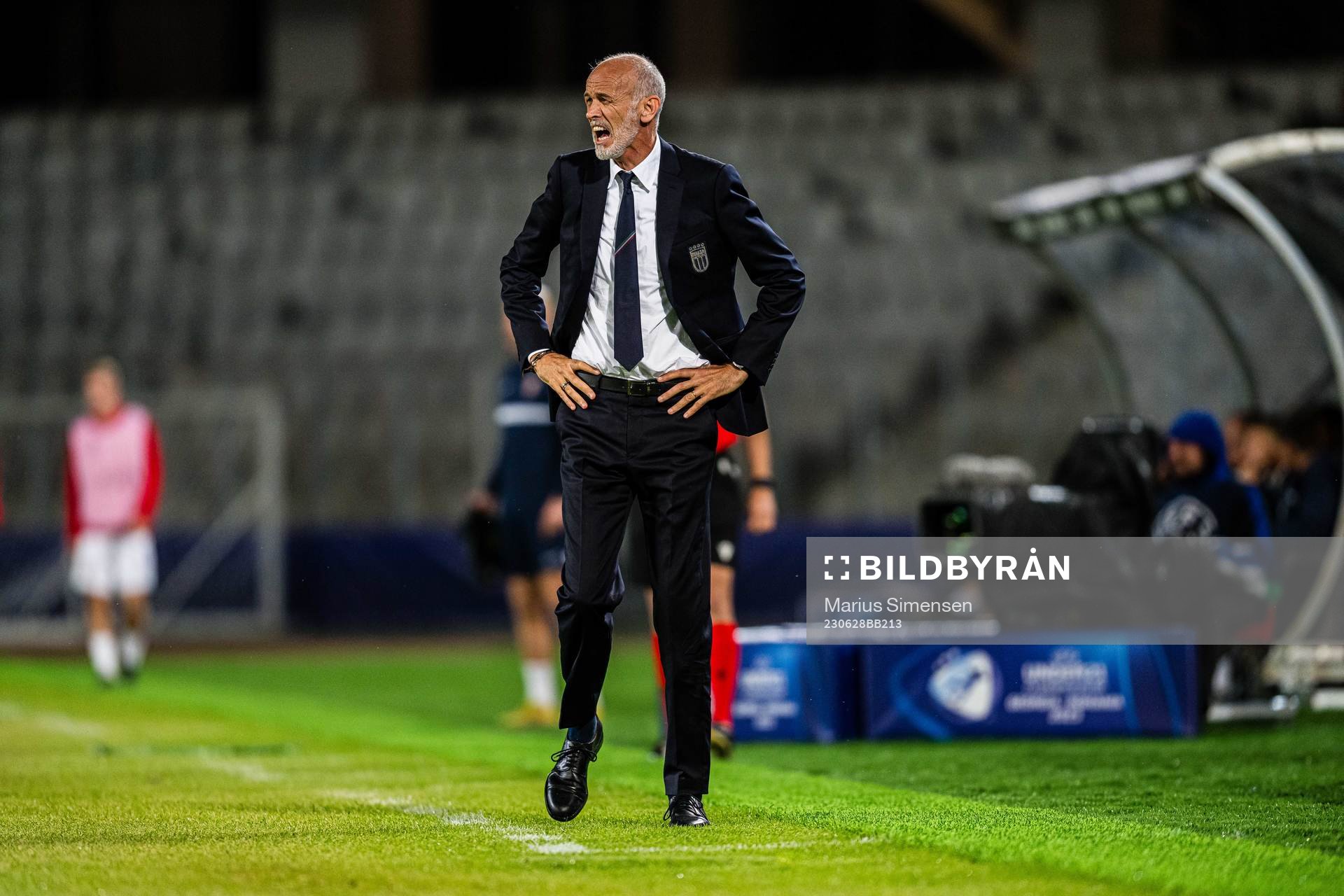 Paolo Nicolato, head coach of Italy