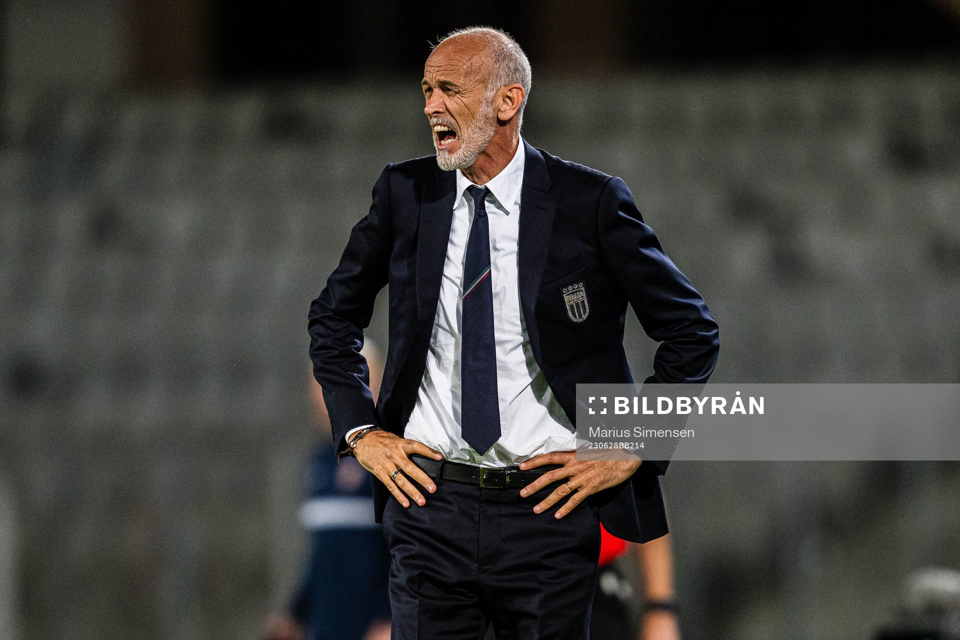 Paolo Nicolato, head coach of Italy