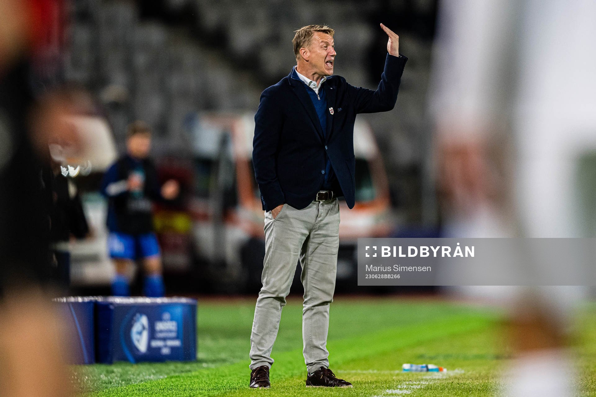 Leif Gunnar Smerud, head coach of Norway