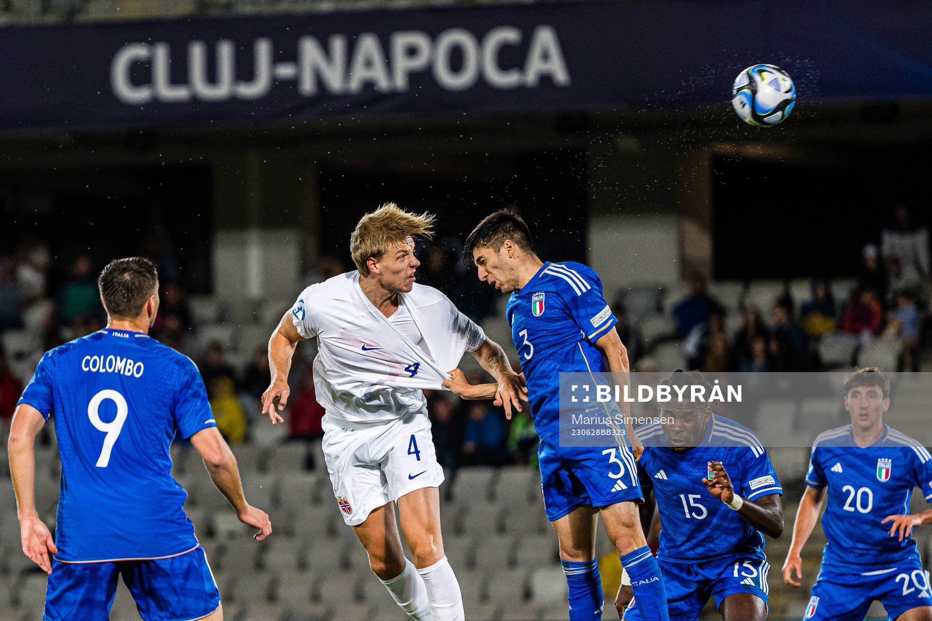 Jesper Norman Daland of Norway and Fabiano Parisi of Italy