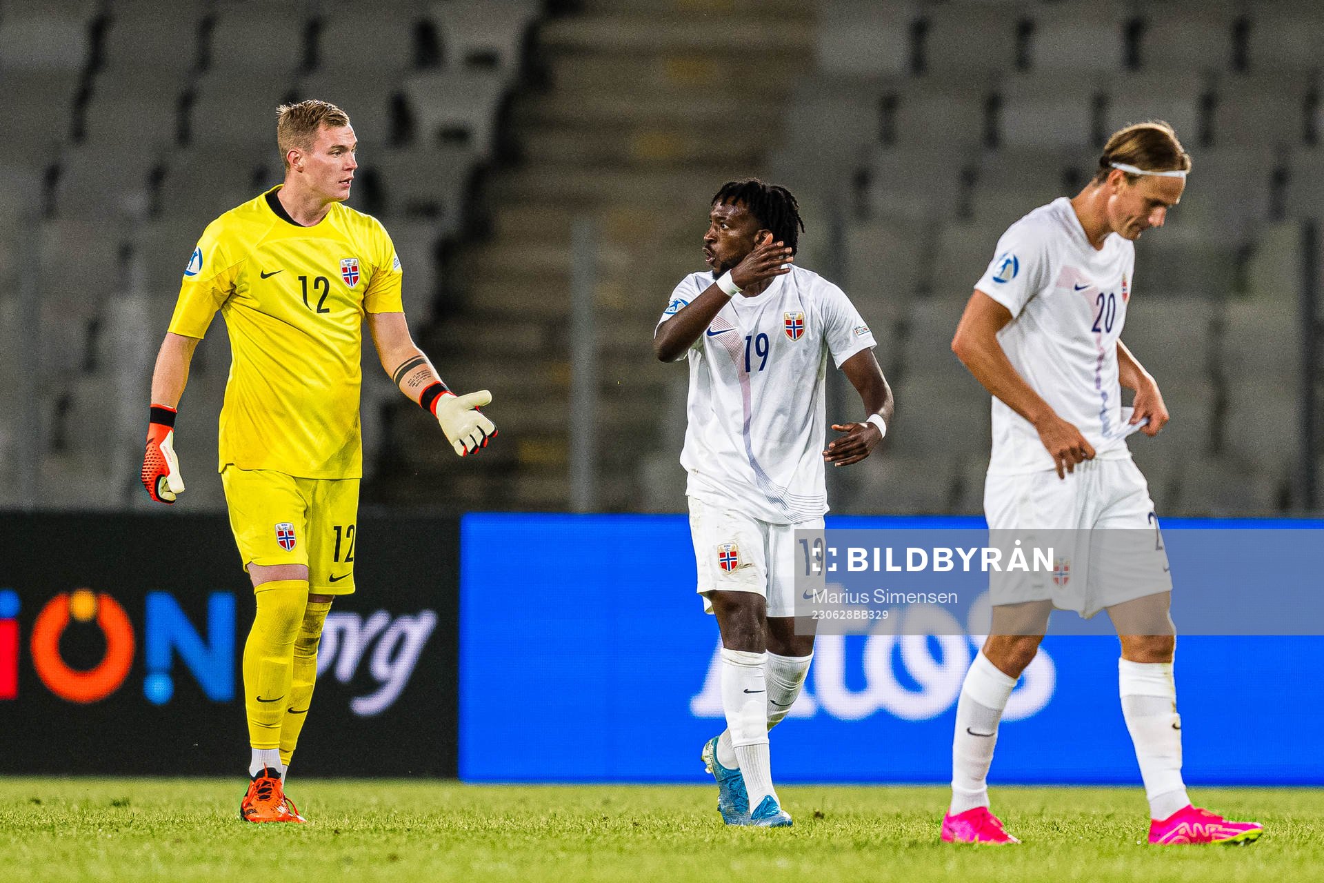 Kristoffer Klaesson and Warren Kamanzi of Norway