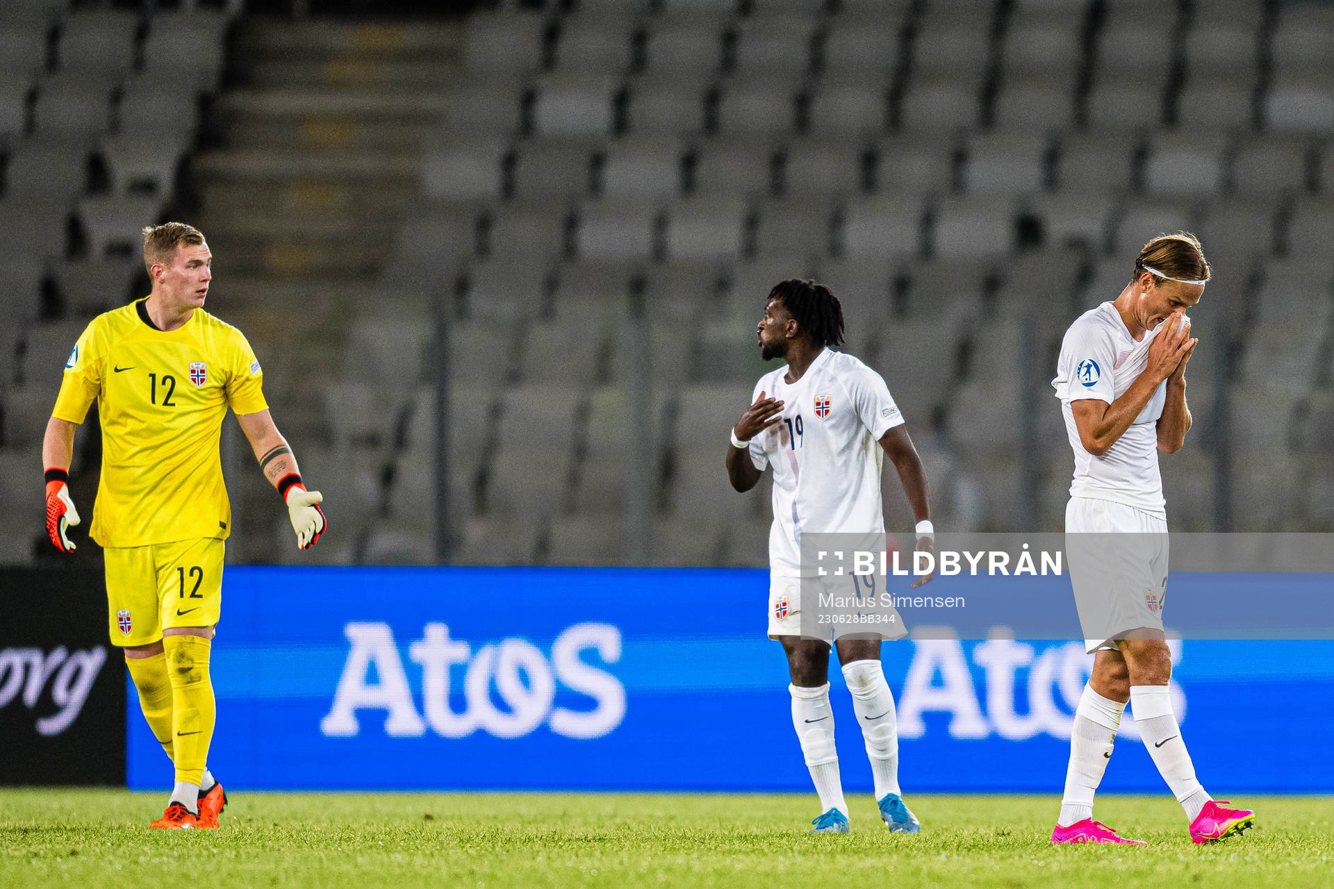 Kristoffer Klaesson and Warren Kamanzi of Norway