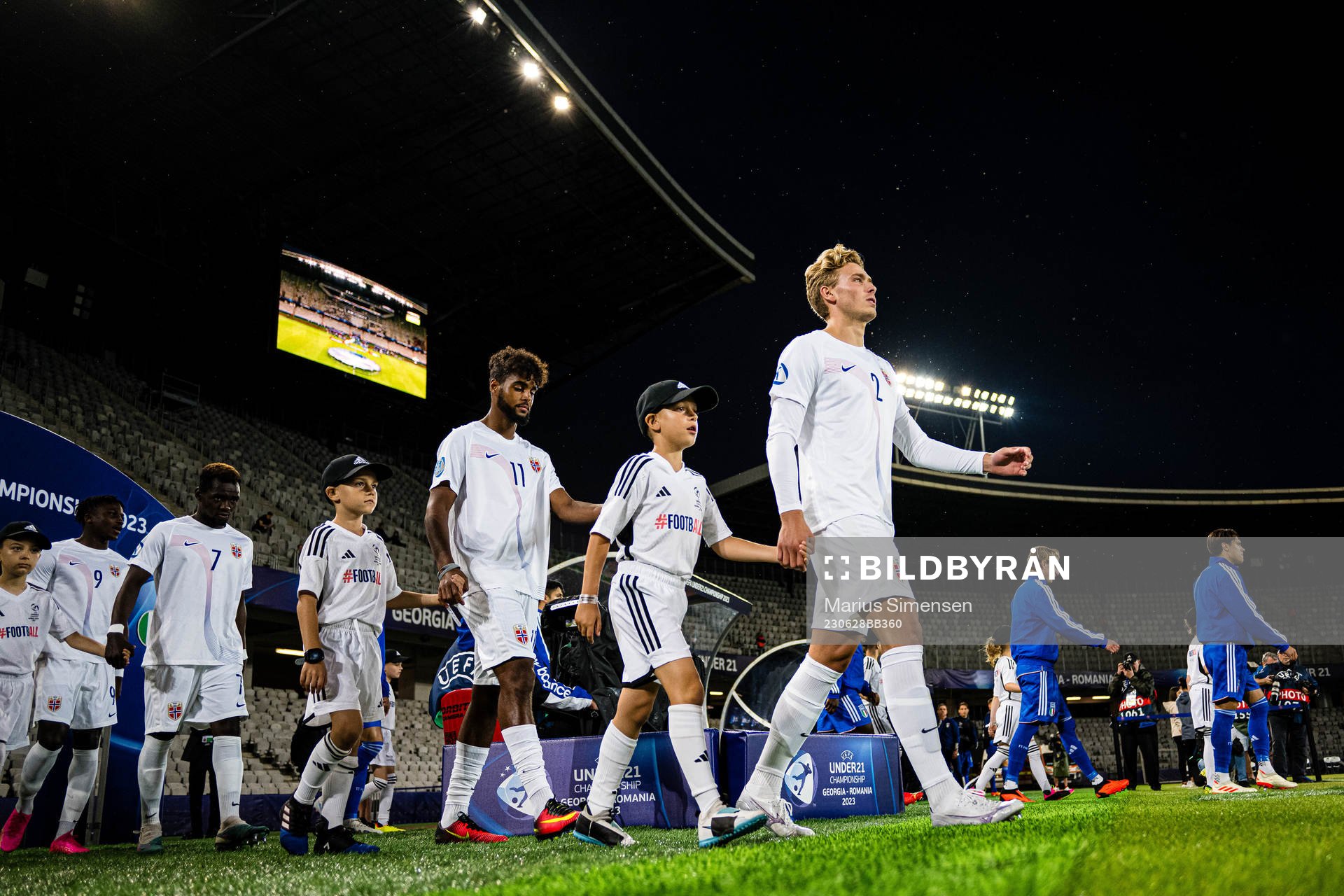 Emil Konradsen Ceide and Sebastian Sebulonsen of Norway