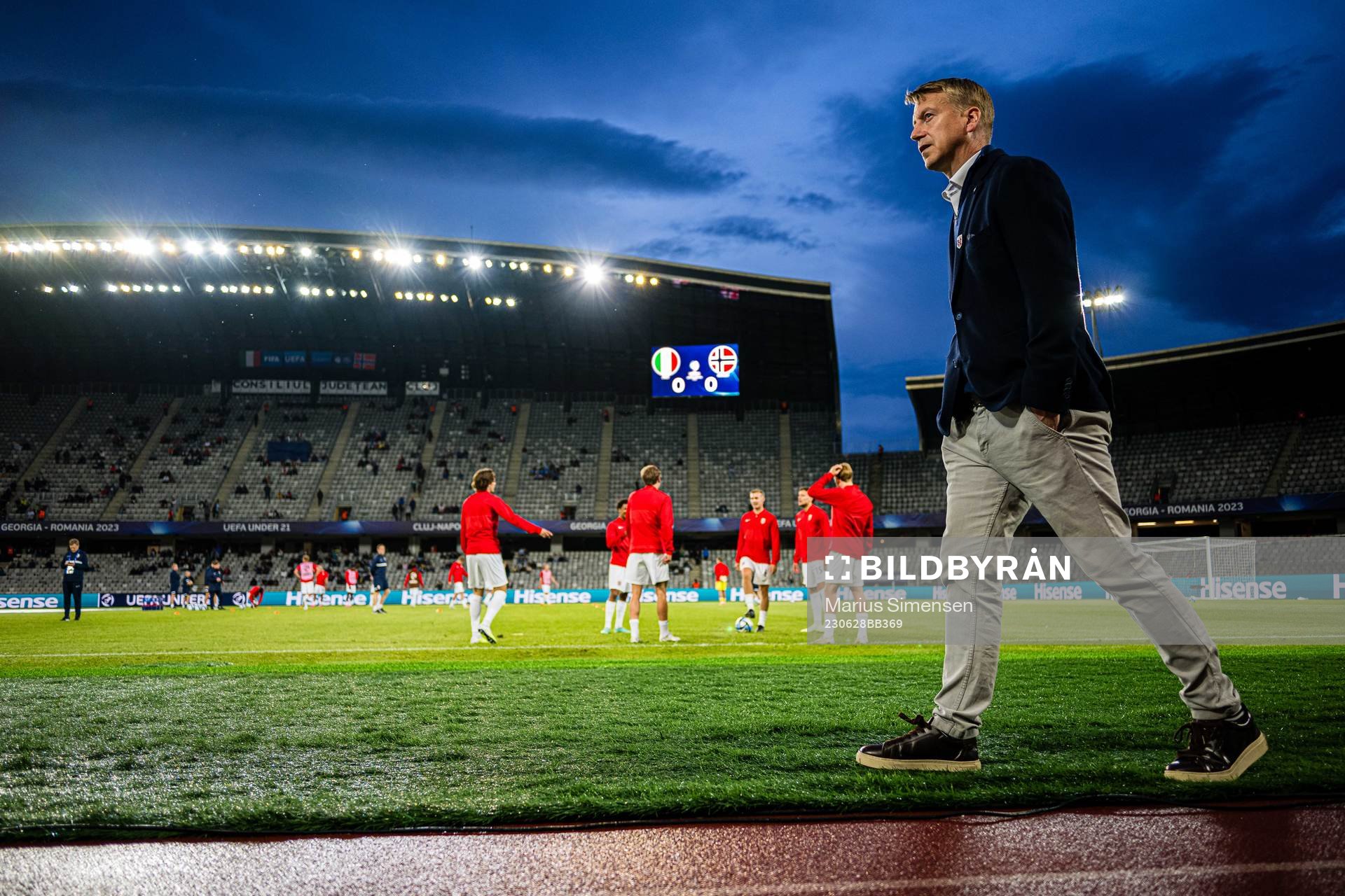 Leif Gunnar Smerud, head coach of Norway