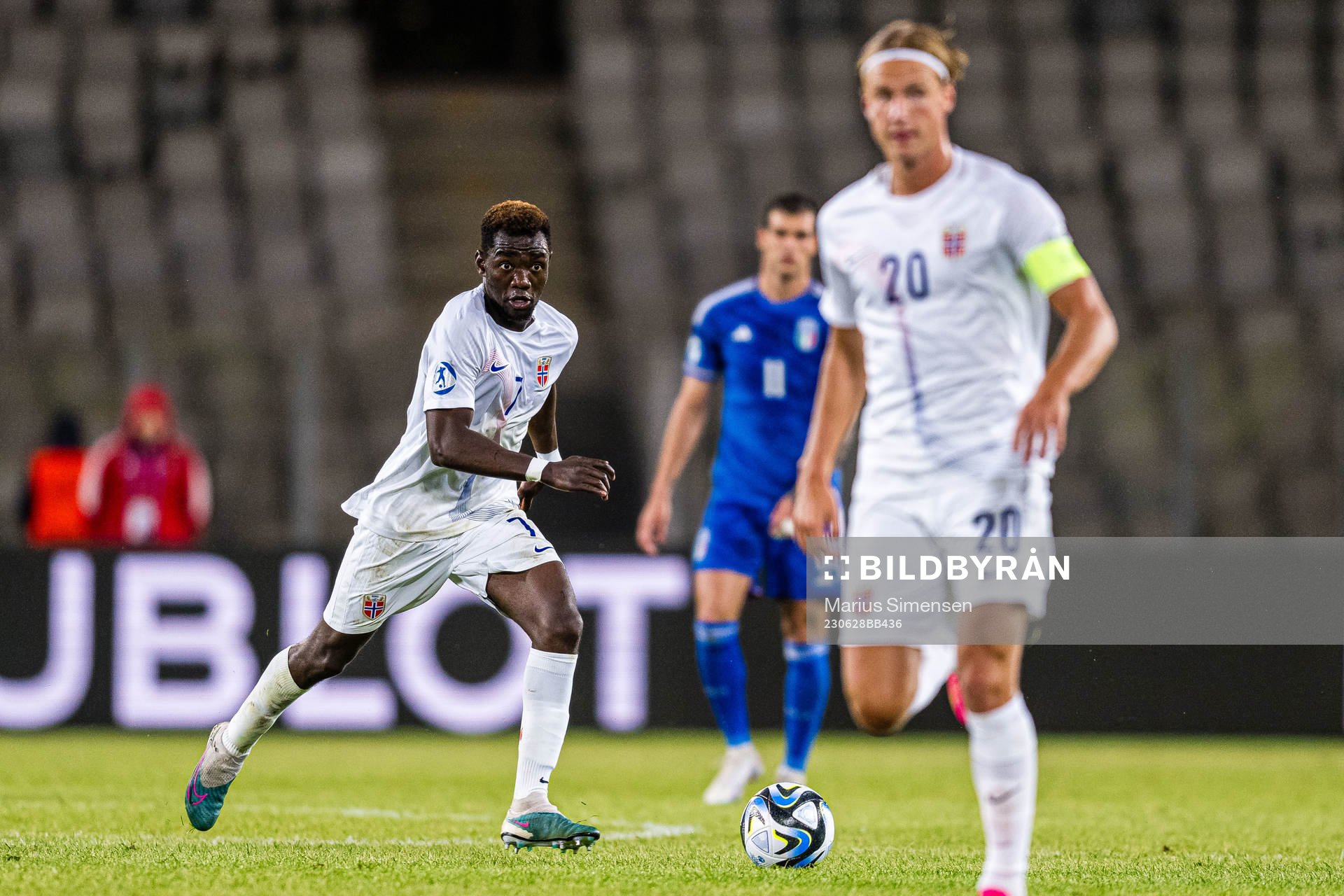 Joshua Kitolano of Norway