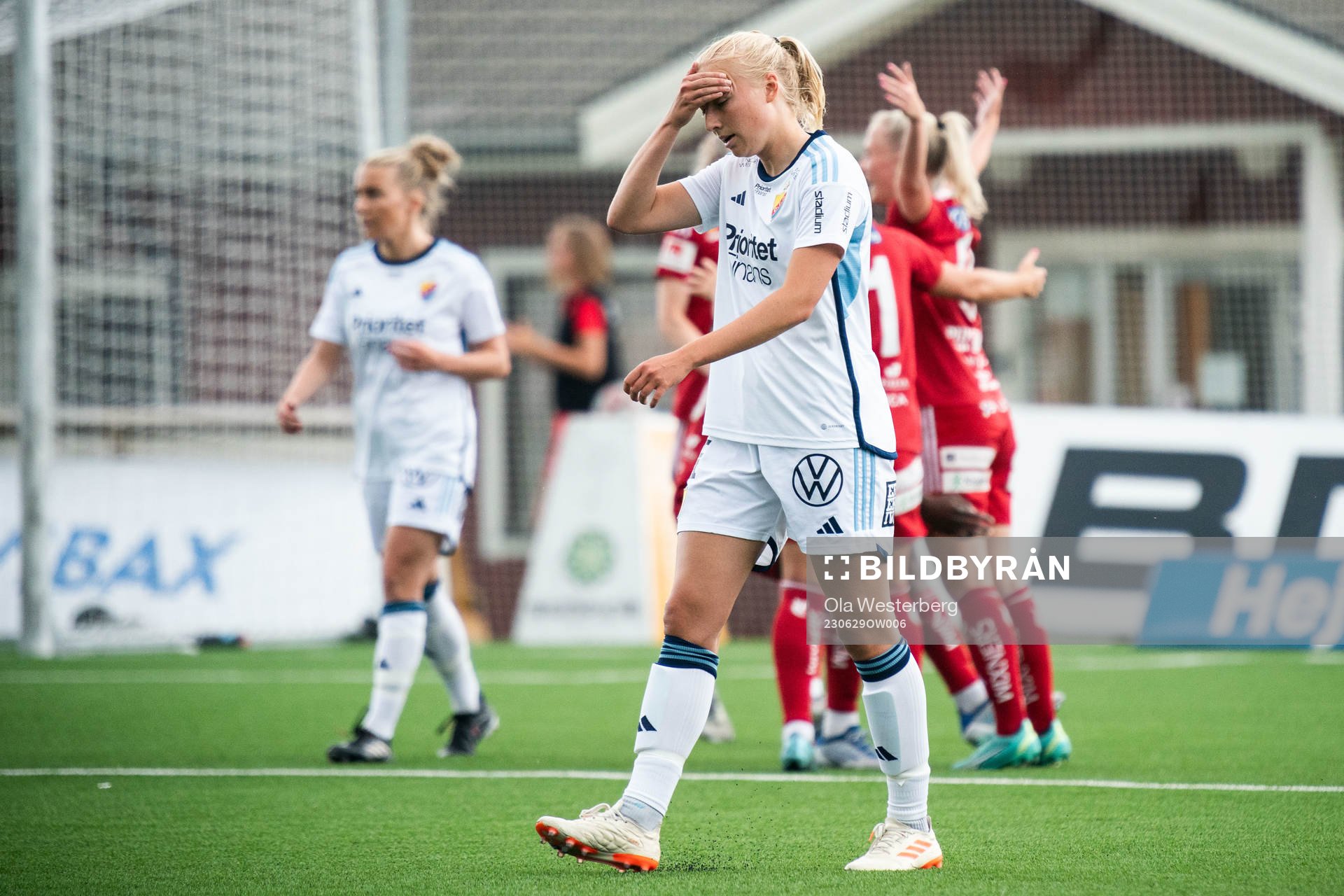 Djurgårdens Stinalisa Johansson deppar