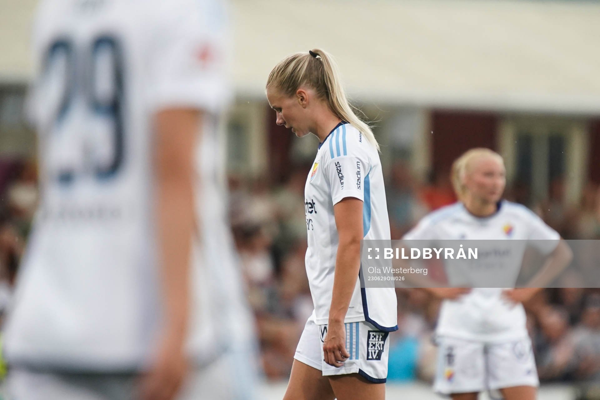 Djurgårdens Nellie Lilja deppar