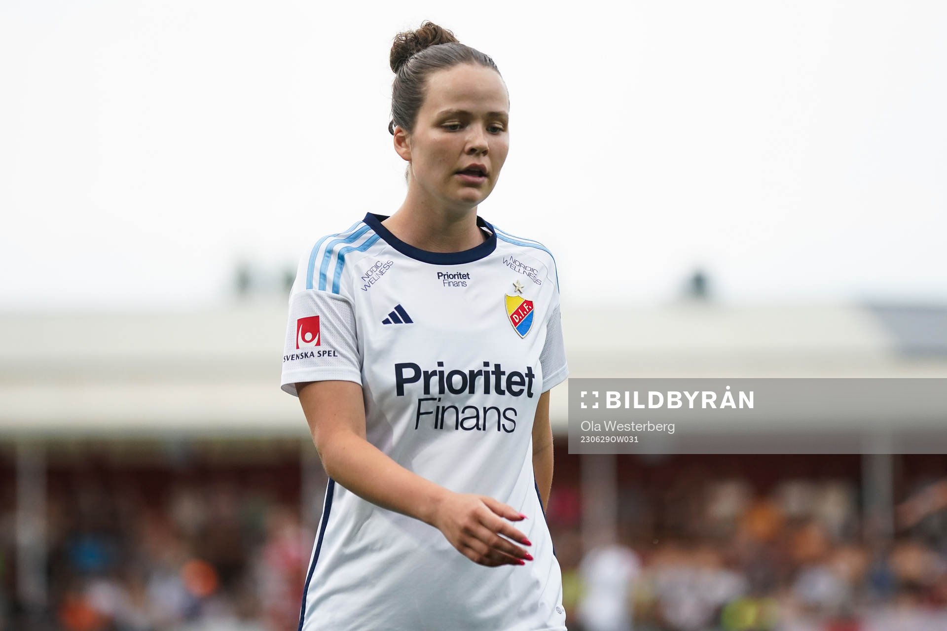 Djurgårdens Julia Walentowicz deppar