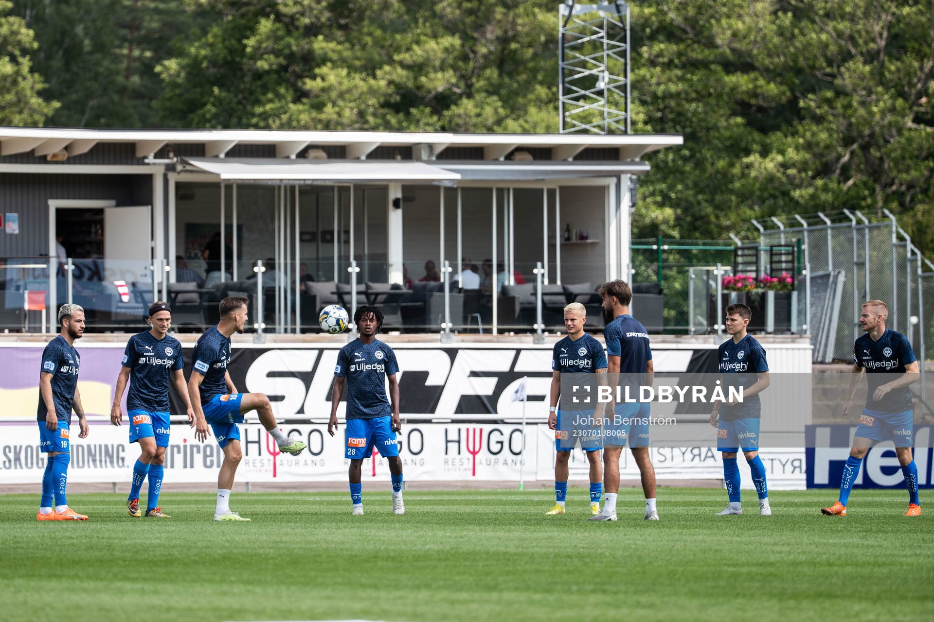 Värnamos Marco Bustos, Charlie Vindehall, Frank Junior