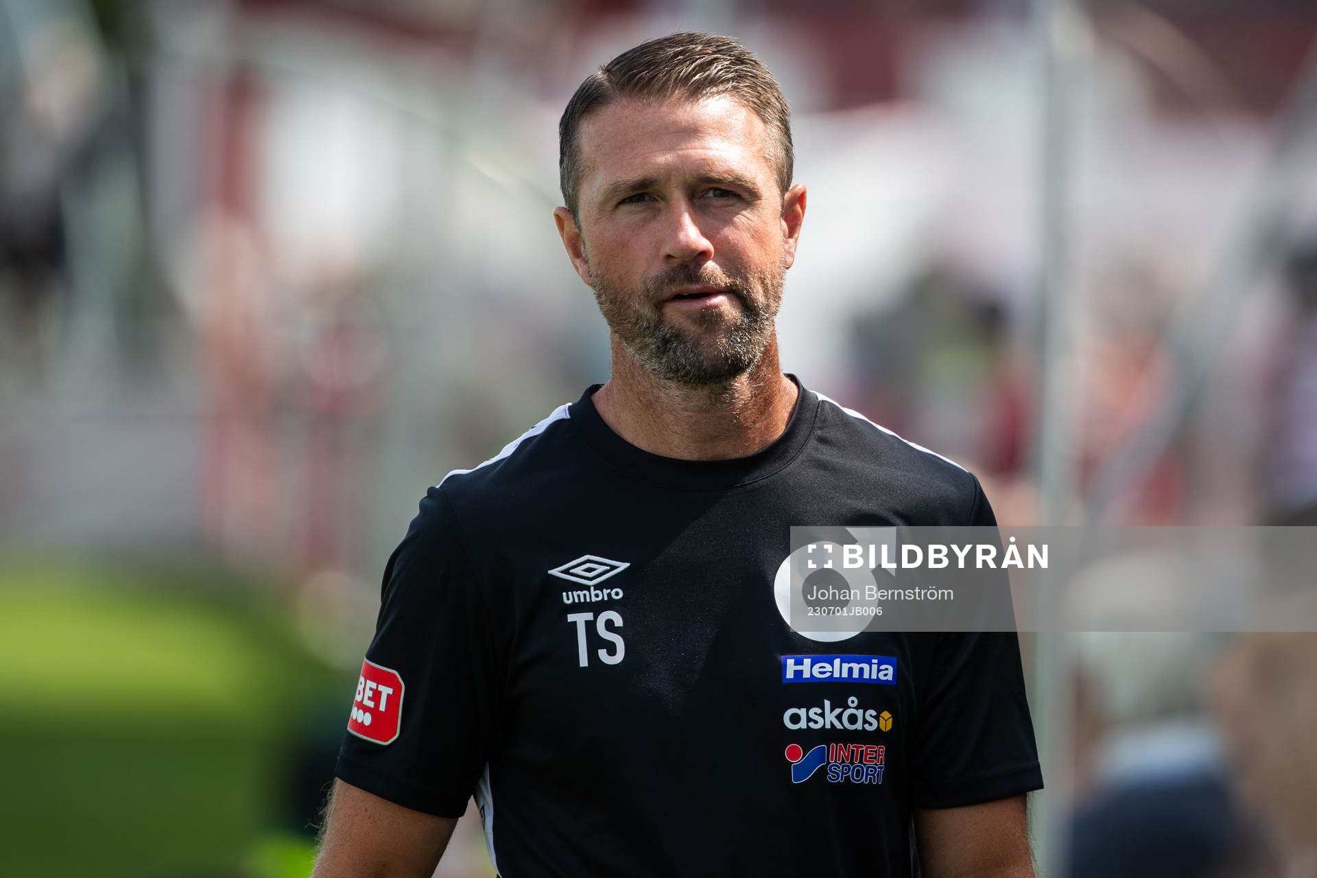Degerfors tränare Tobias Solberg