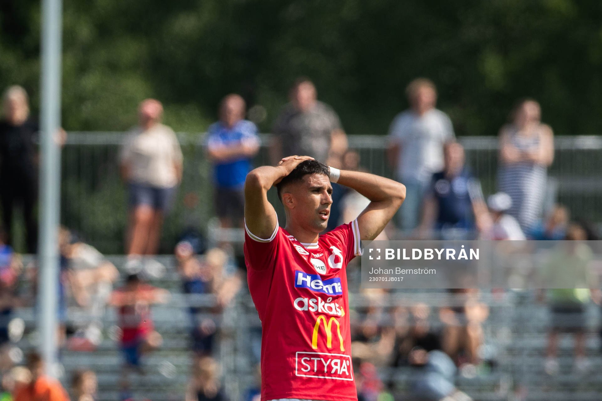 Degerfors Elyas Bouzaiene deppar
