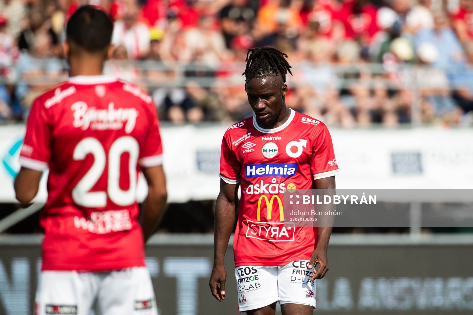 Degerfors Fortune Akpan Bassey deppar