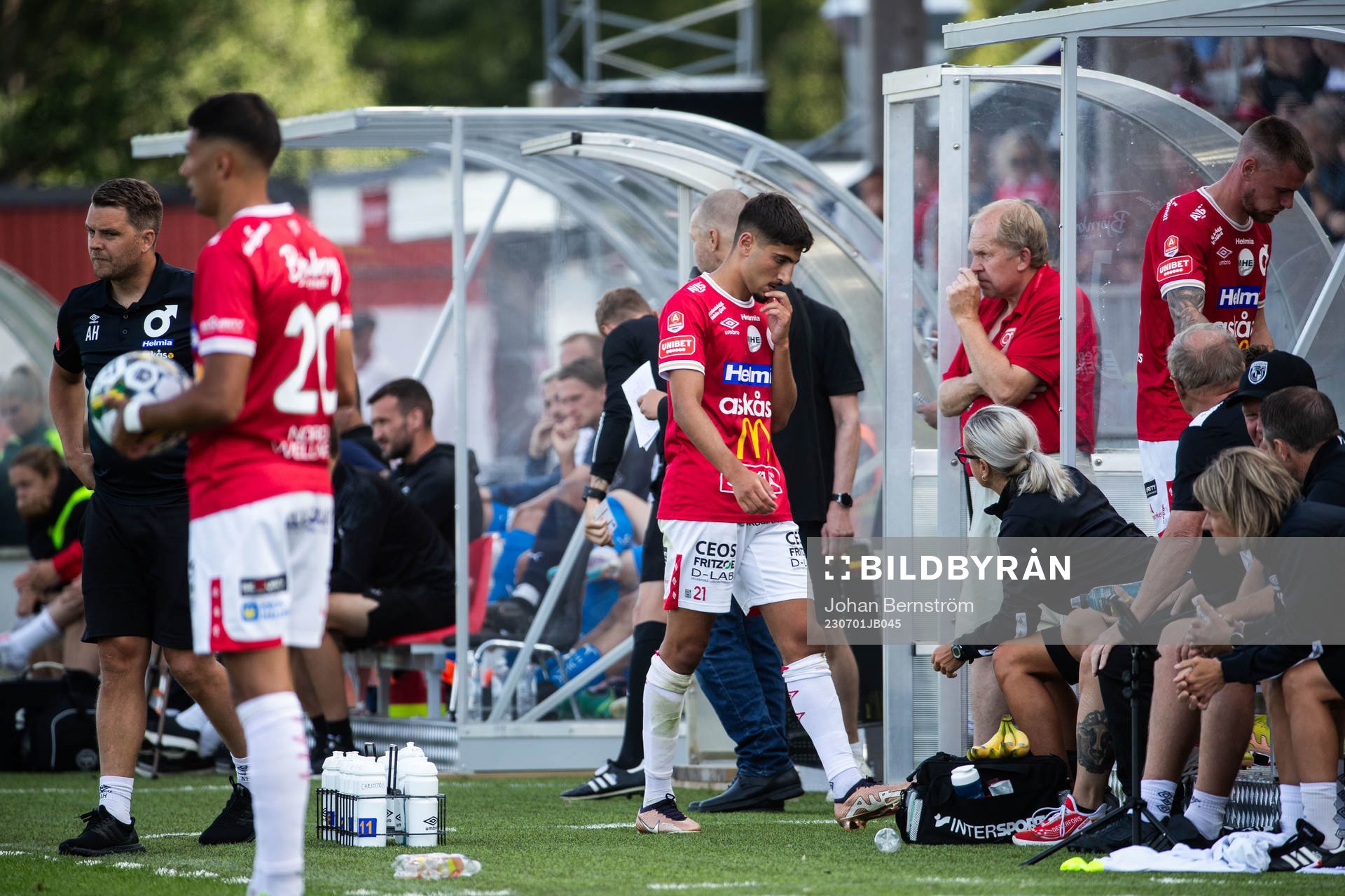 Degerfors Peter Gwargis och Rasmus Örqvist deppar