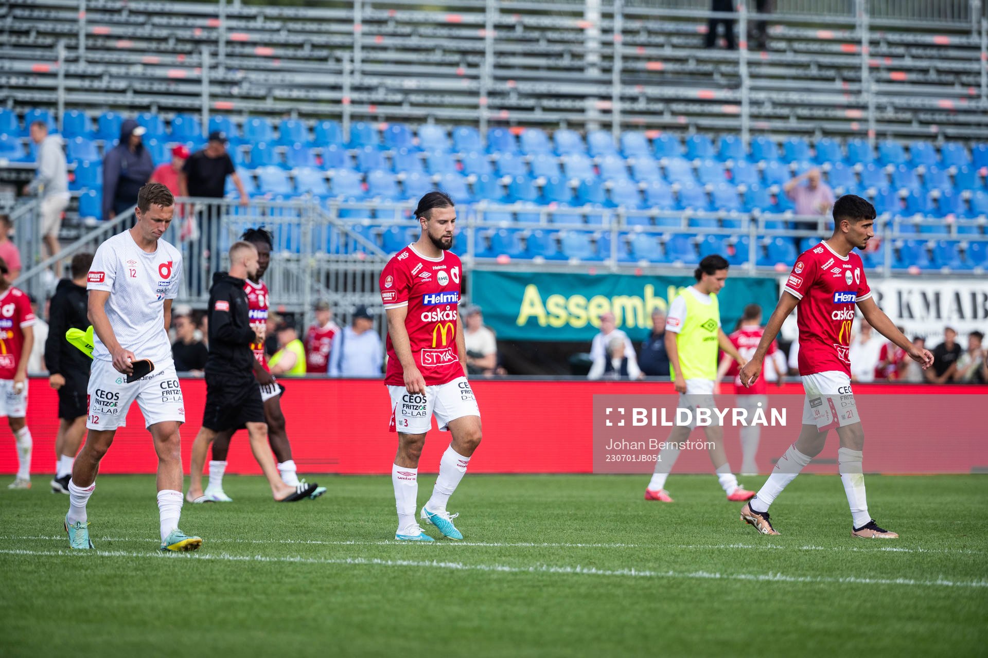 Degerfors Erik Lindell, Abdelkarim Mammar Chaouche och