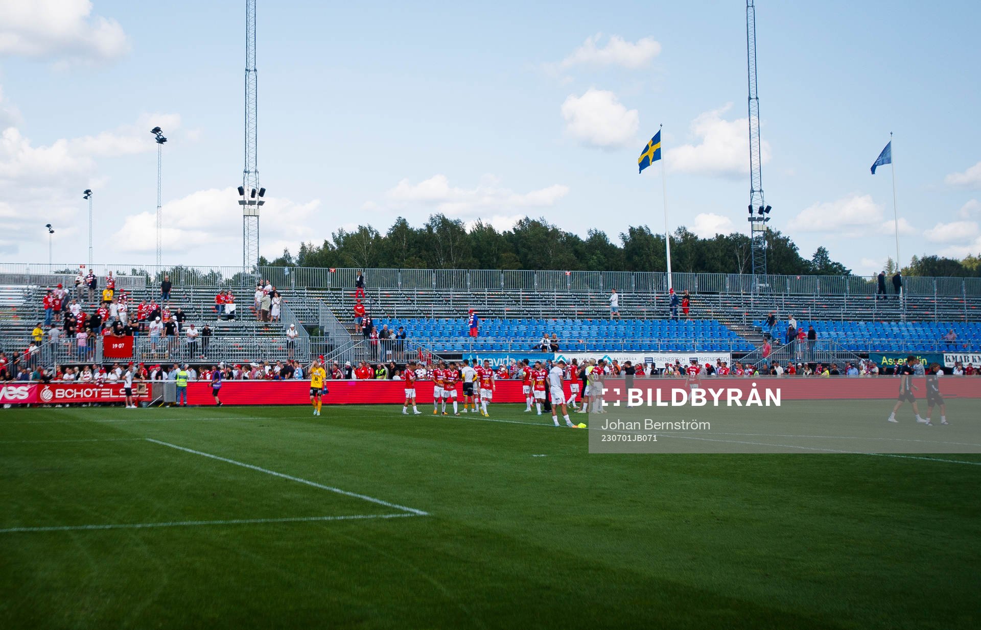 Degerforsspelarna deppar