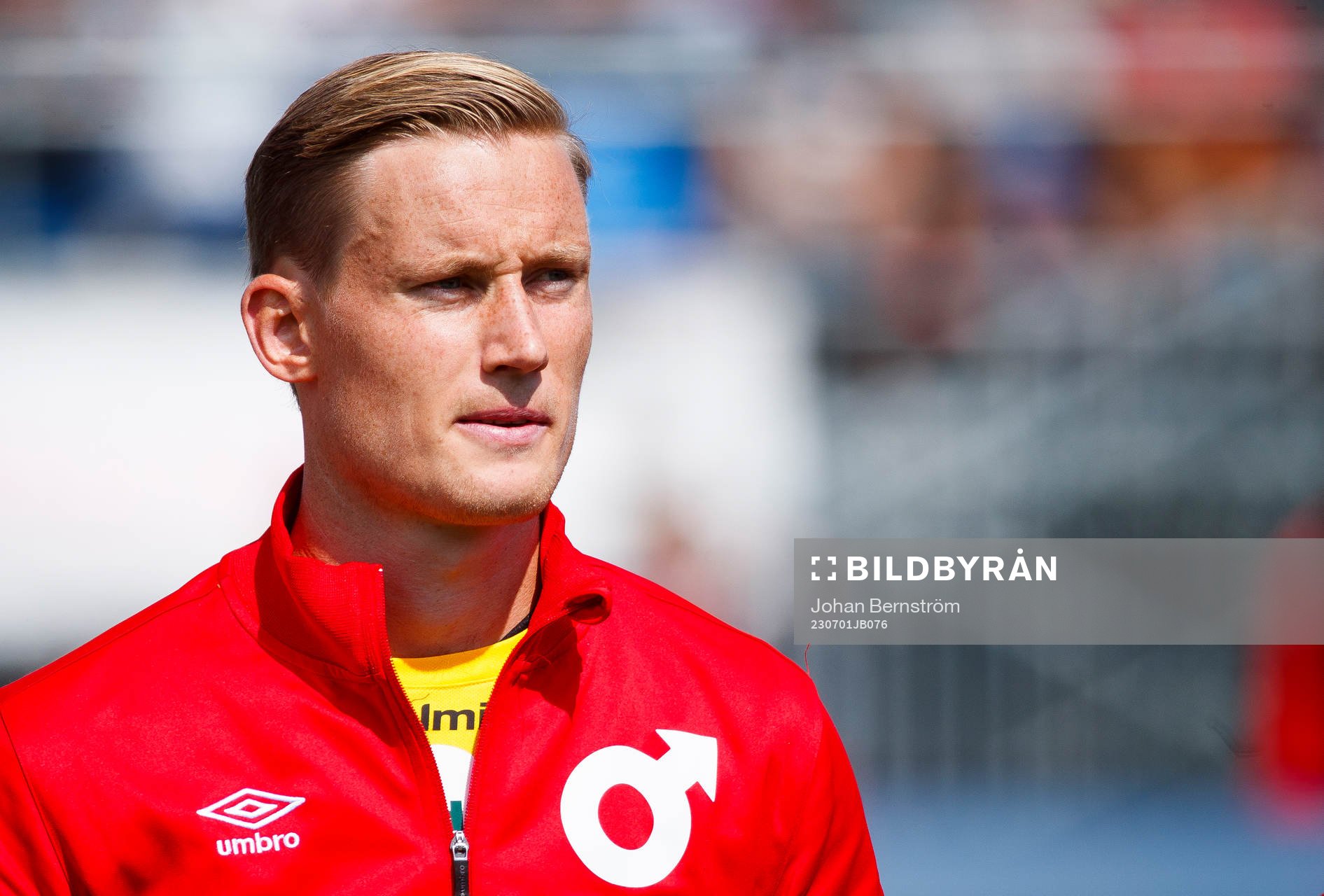 Degerfors målvakt Sondre Lovseth Rossbach