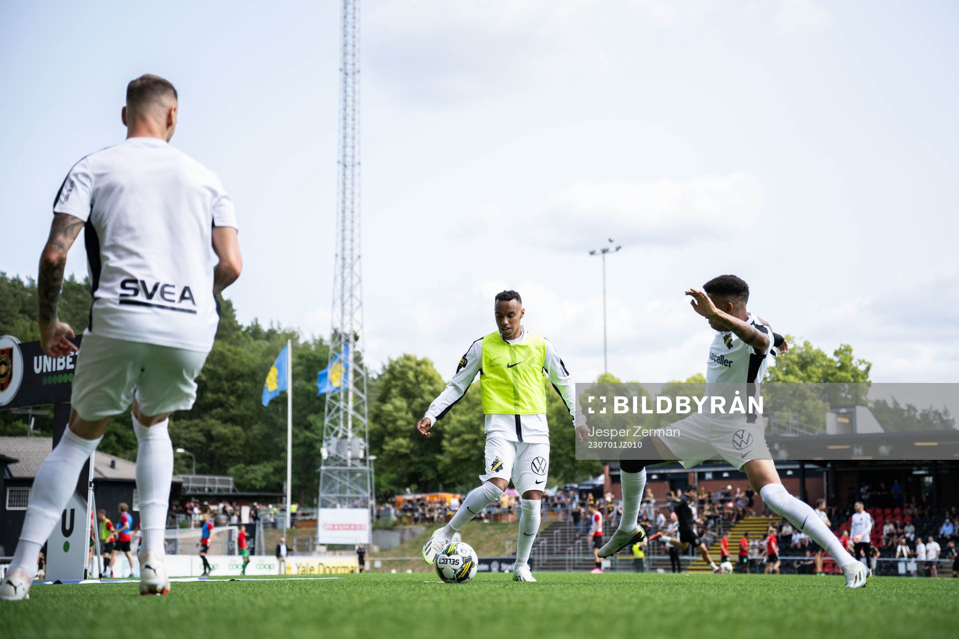AIKs Bilal Hussein och Rui Modesto