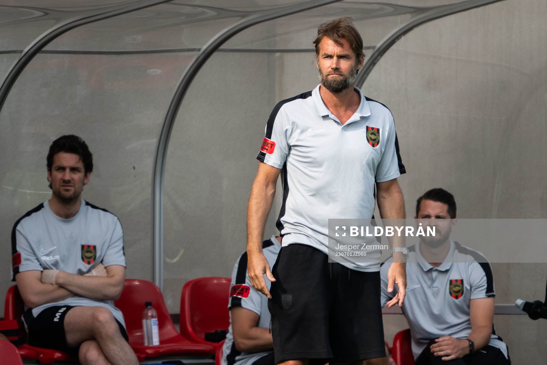 Brommapojkarnas tränare Olof Mellberg