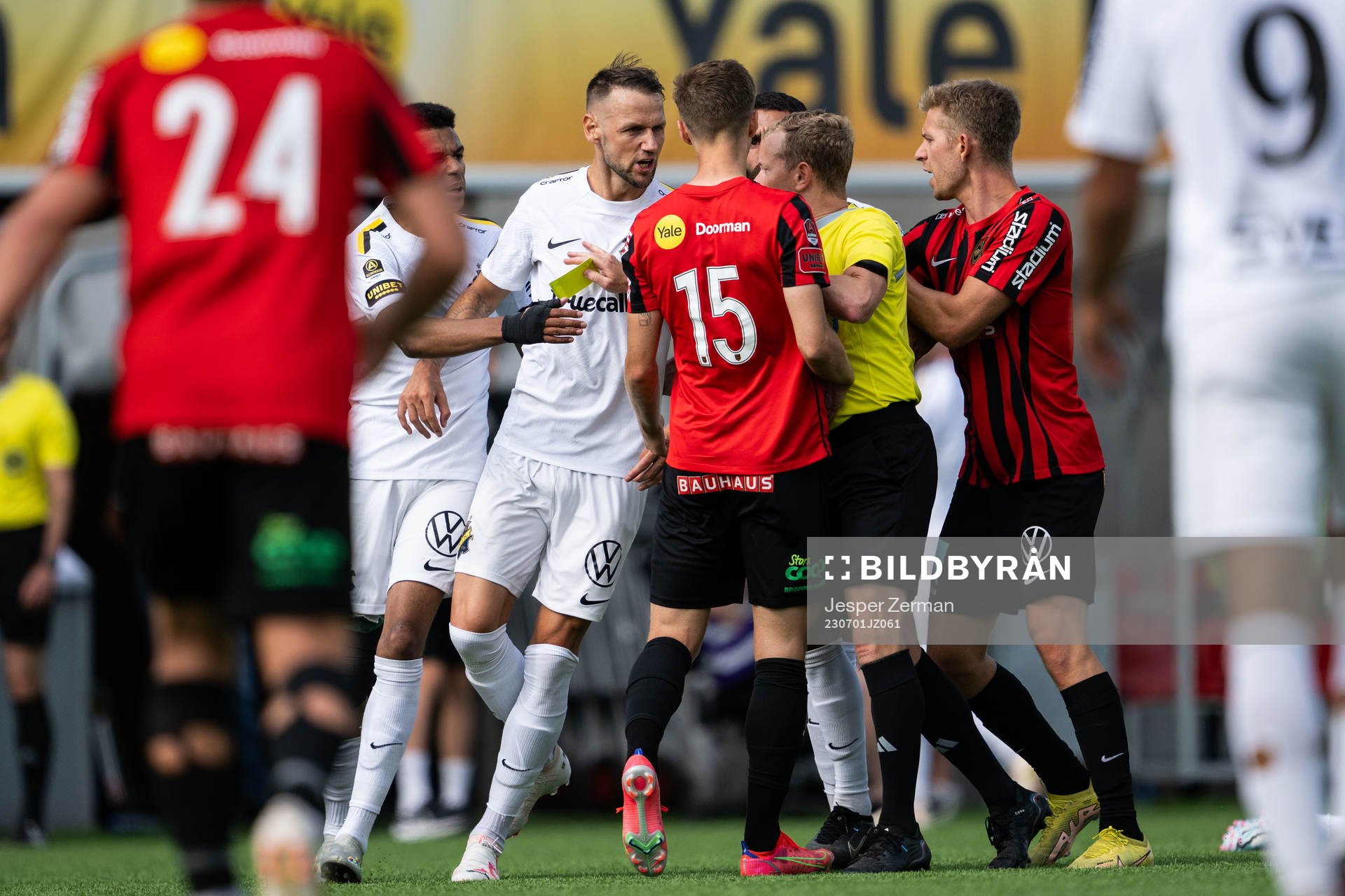 AIKs Alexander Milosevic reagerar mot Brommapojkarnas
