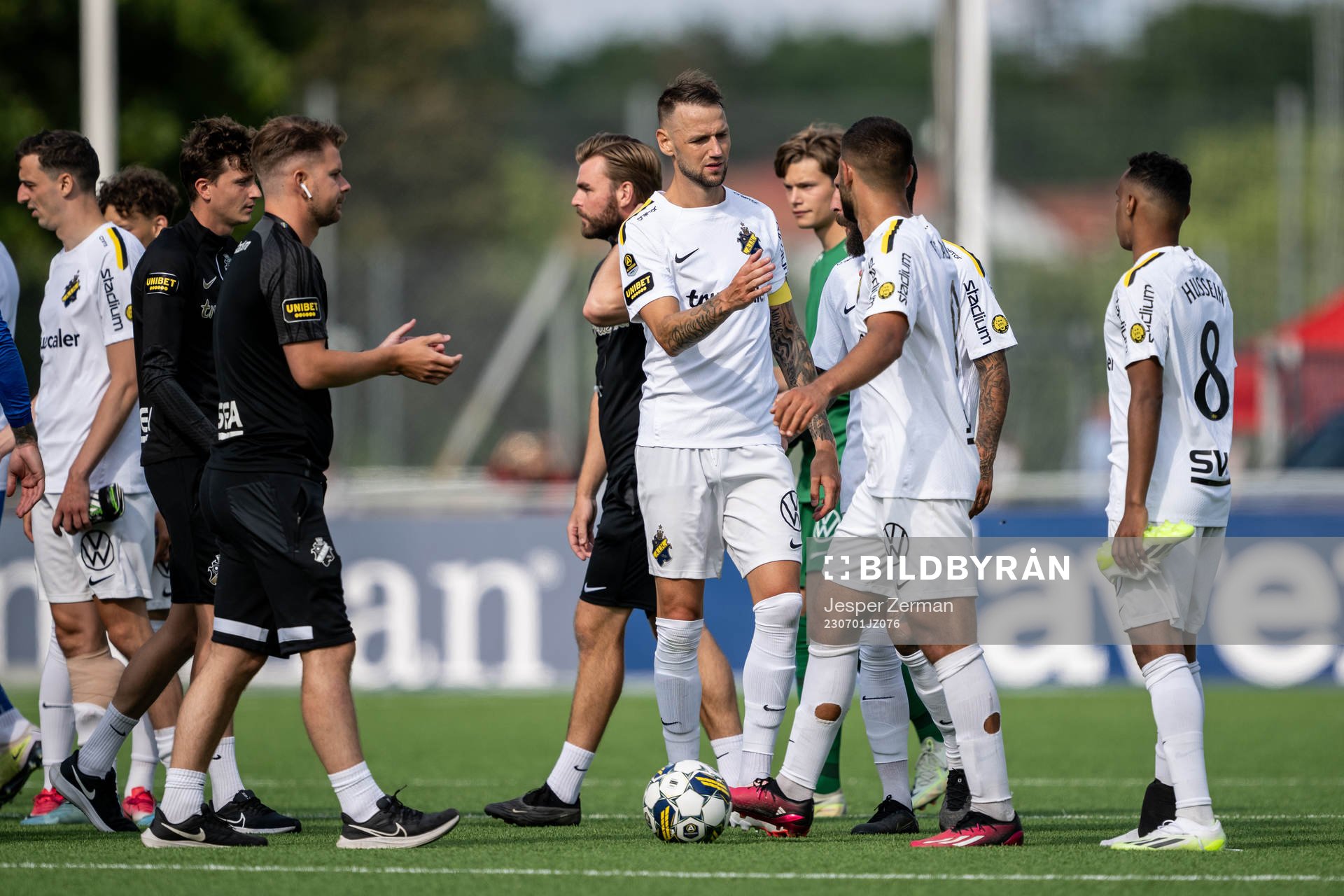 AIKs Alexander Milosevic jublar