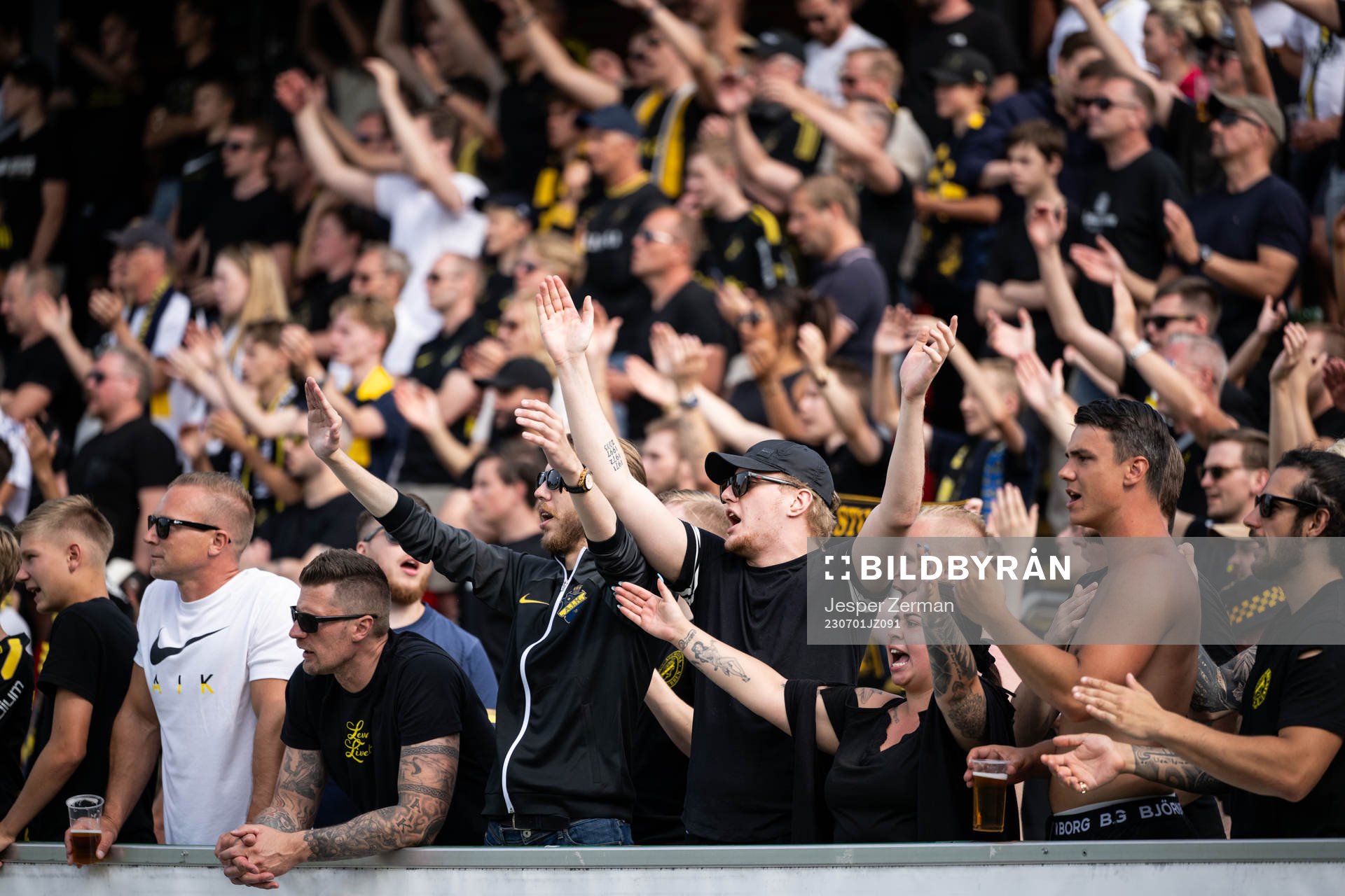 AIKs supportrar