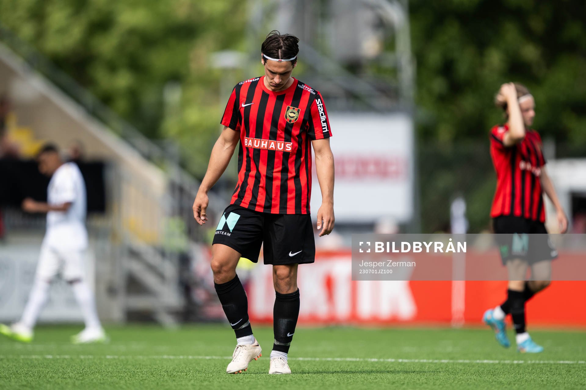 Brommapojkarnas Kevin Ackermann deppar