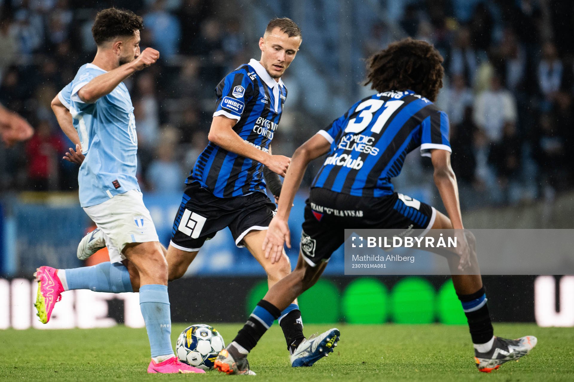 Malmö FFs Moustafa Zeidan och Sirius Melker Heier