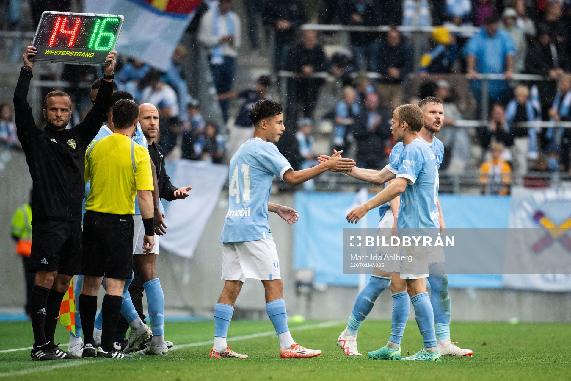 Malmö FFs Adrian Skogmar och Oscar Lewicki