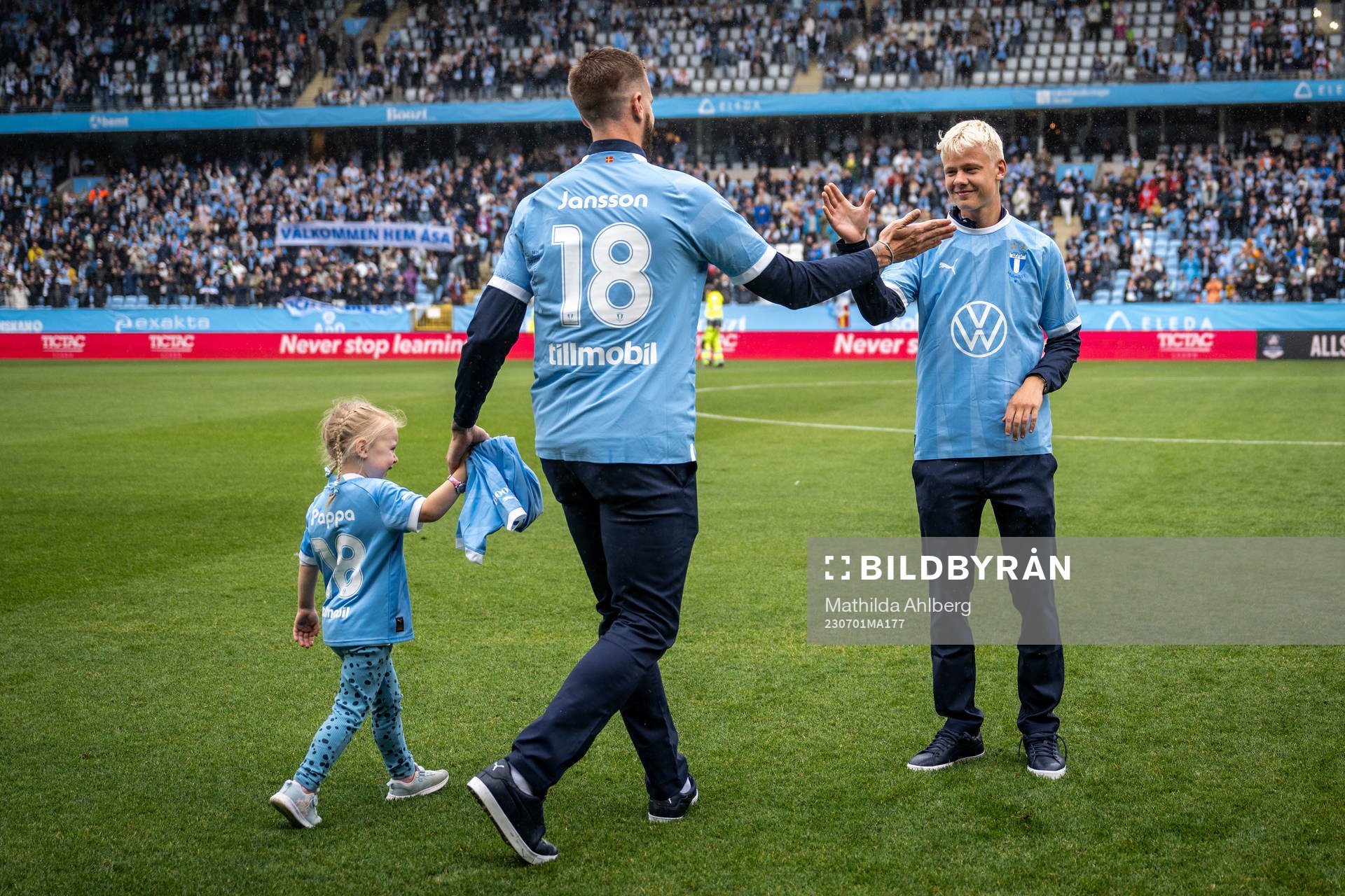 Malmö FFs Pontus Jansson och Otto Rosengren