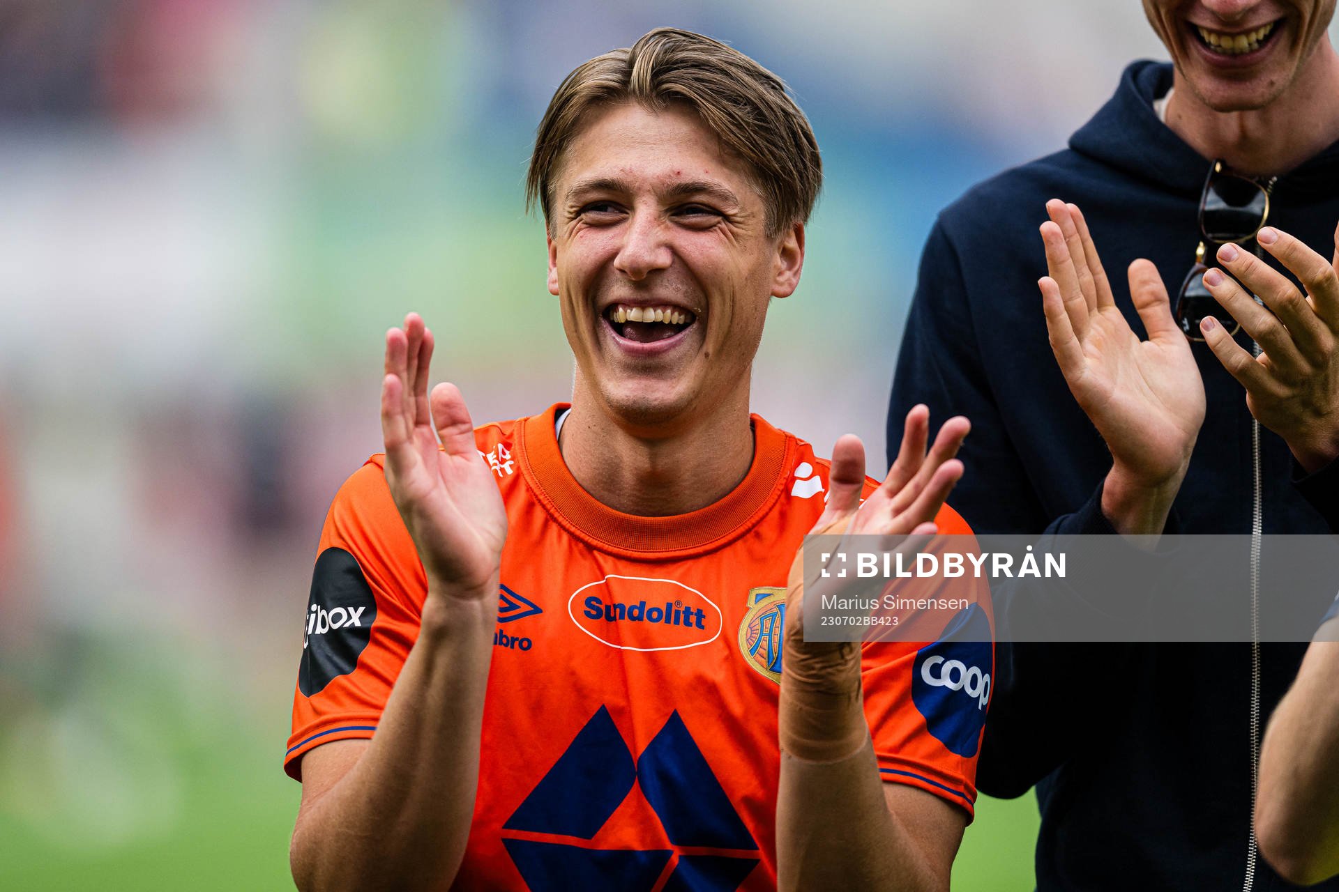 Markus Karlsbakk of Aalesund celebrates
