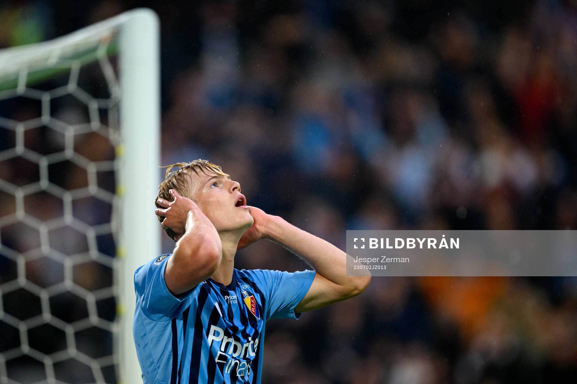 Djurgårdens Lucas Bergvall deppar