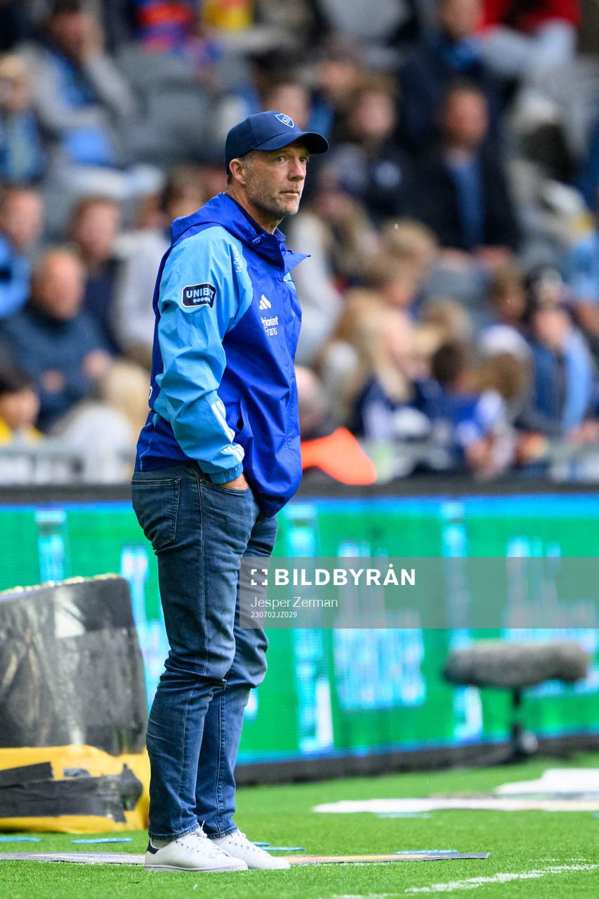 Djurgårdens tränare Kim Bergstrand