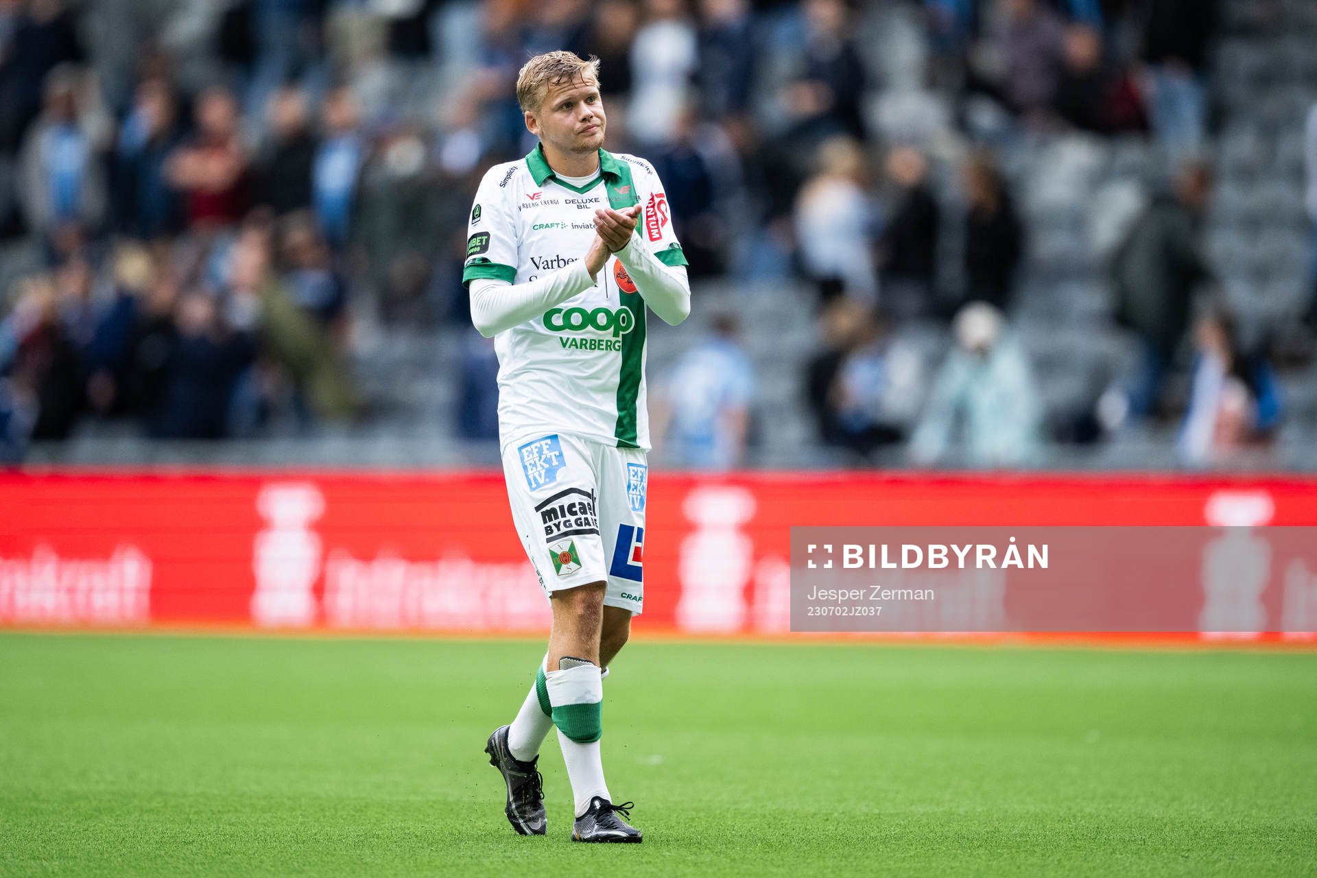 Varbergs Leo Frigell Jansson deppar