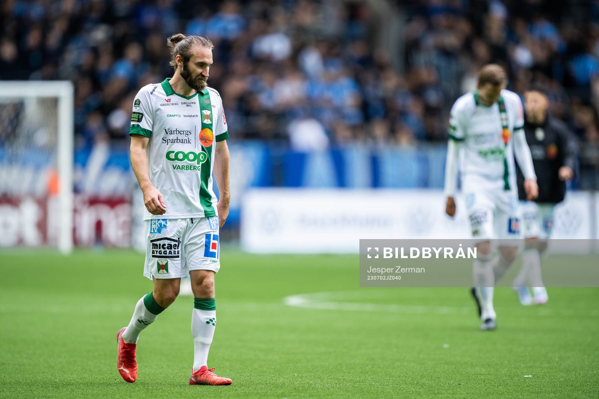 Varbergs Oskar Sverrisson deppar