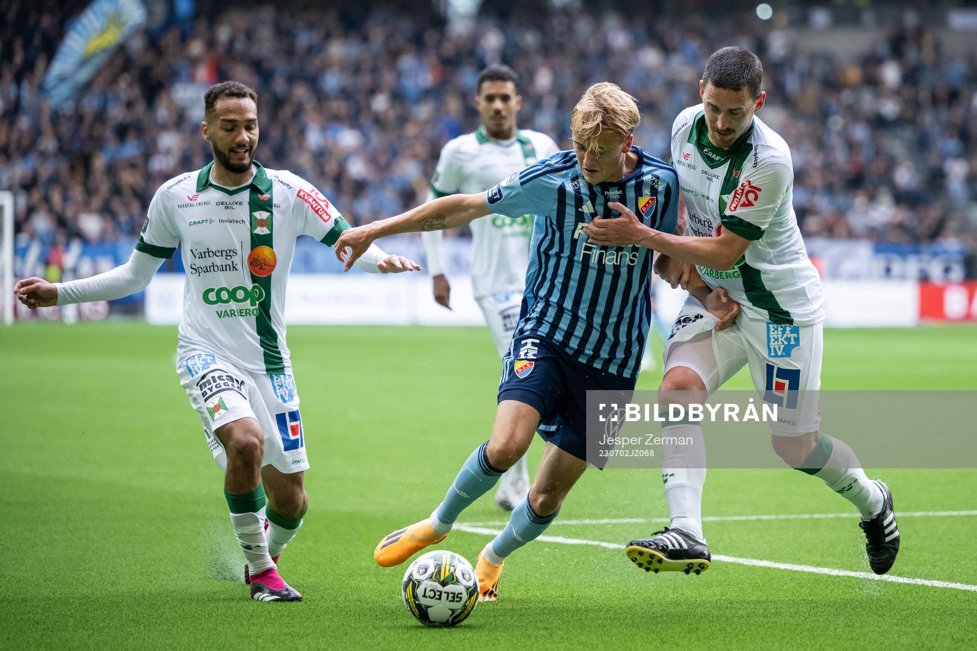 Varbergs Vinicius Nogueira de Oliveira och Robin Tranberg