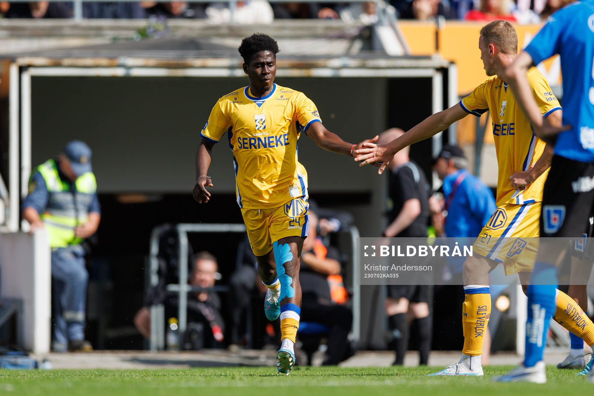 IFK Göteborgs Abundance Salaou byts in