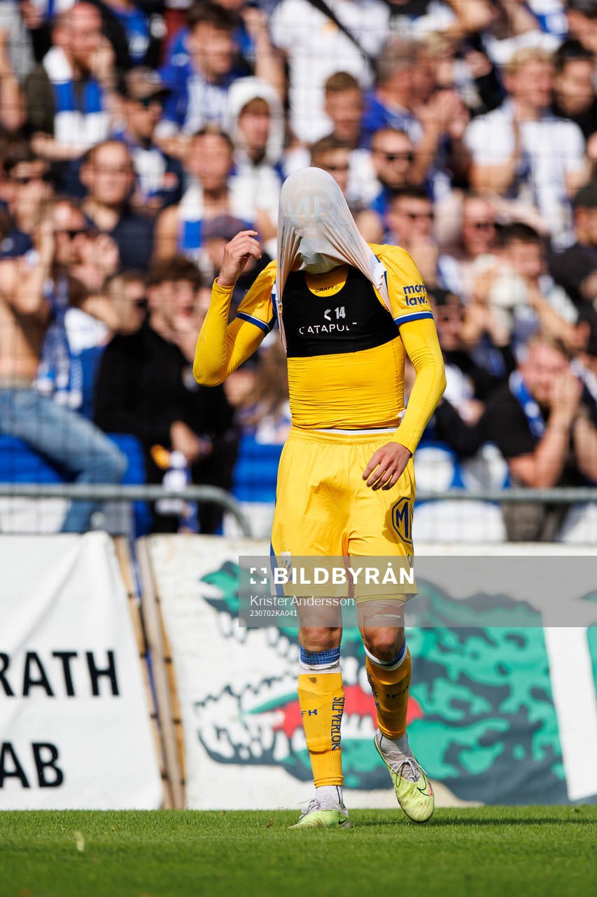 IFK Göteborgs Gustaf Norlin deppar
