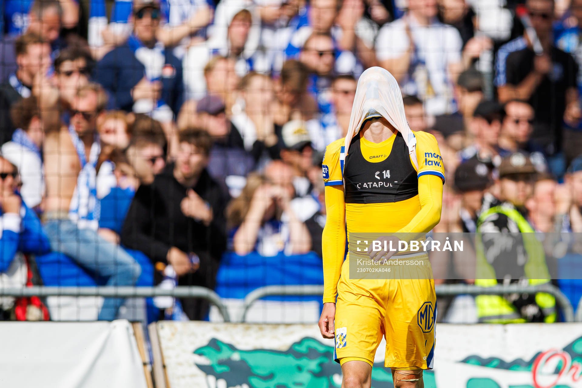IFK Göteborgs Gustaf Norlin deppar