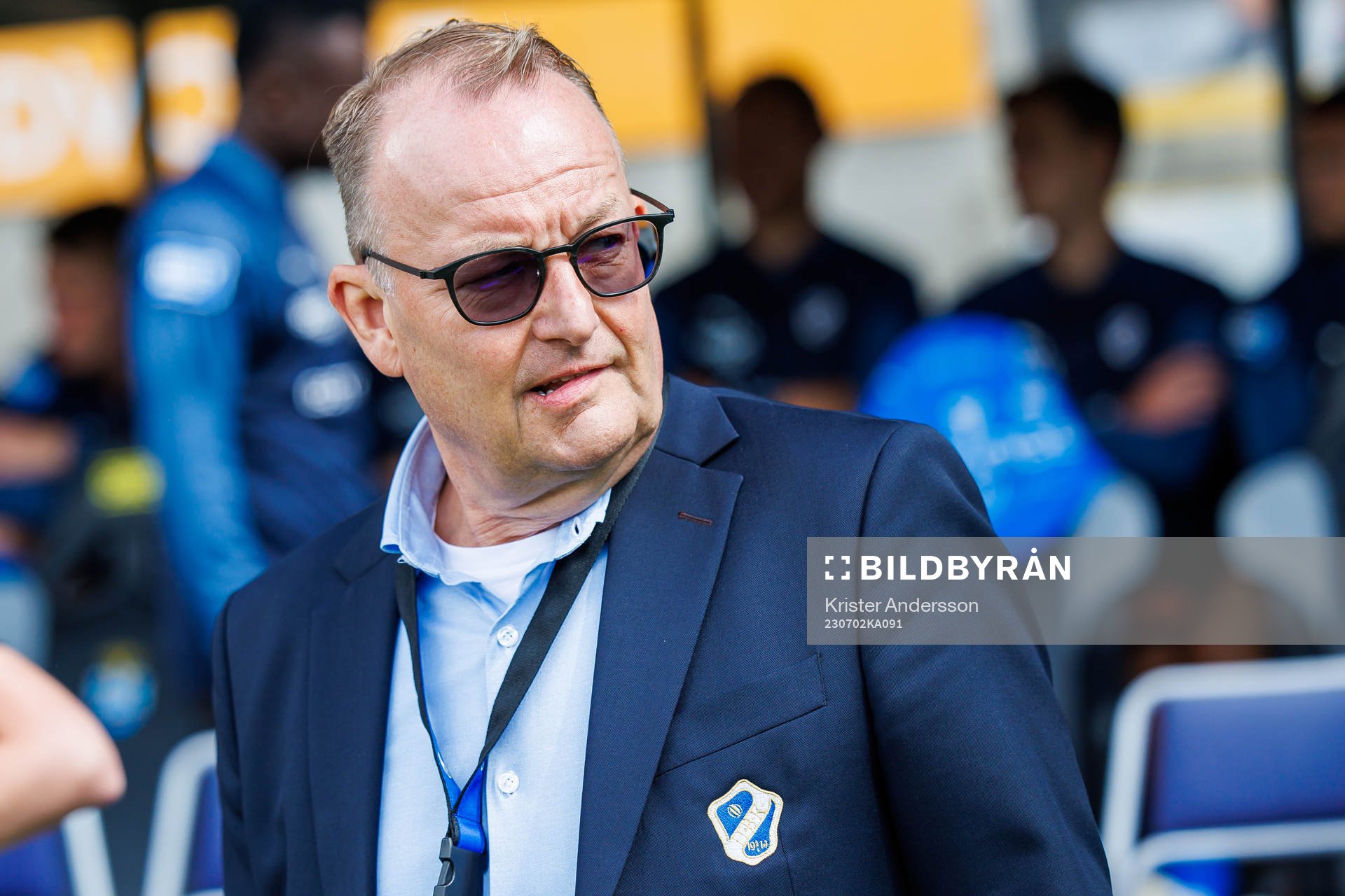 Halmstads ordförande Pelle Nilsson