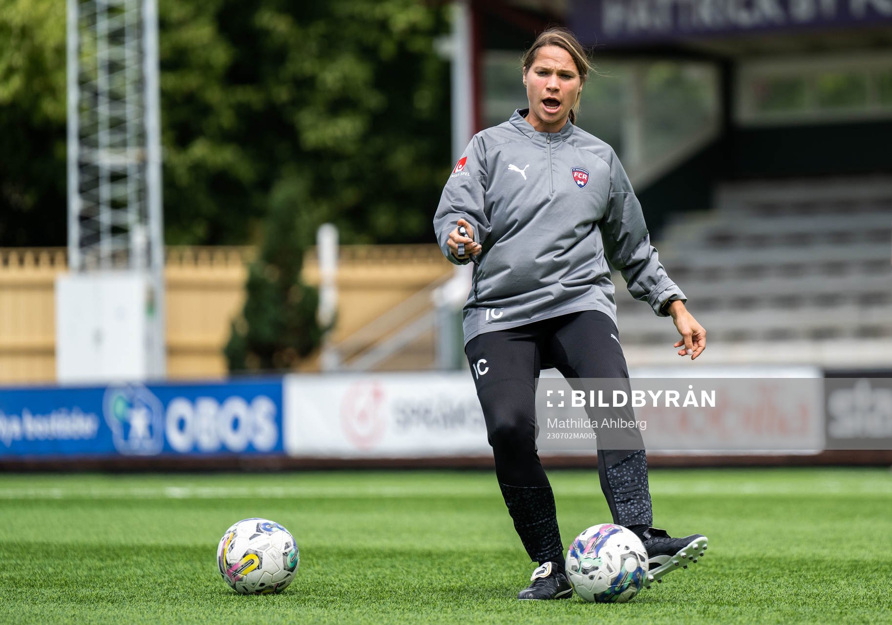 FC Rosengårds tränare Ieva Cederström