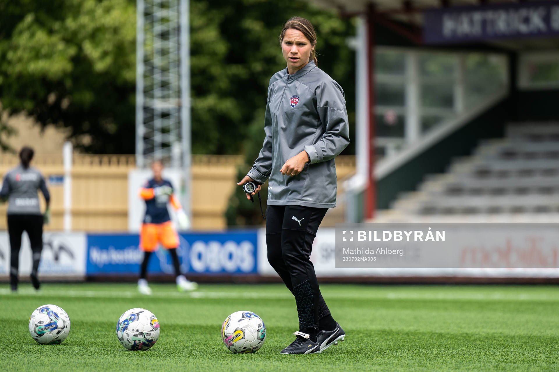 FC Rosengårds tränare Ieva Cederström