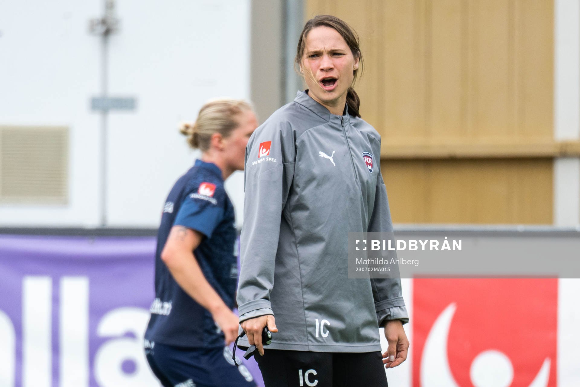 FC Rosengårds tränare Ieva Cederström