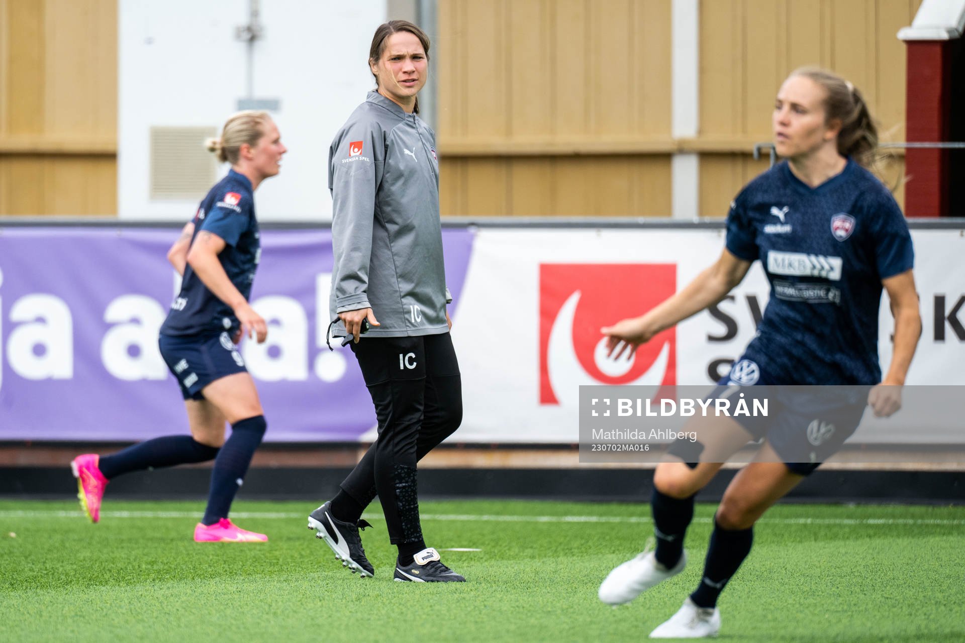 FC Rosengårds tränare Ieva Cederström
