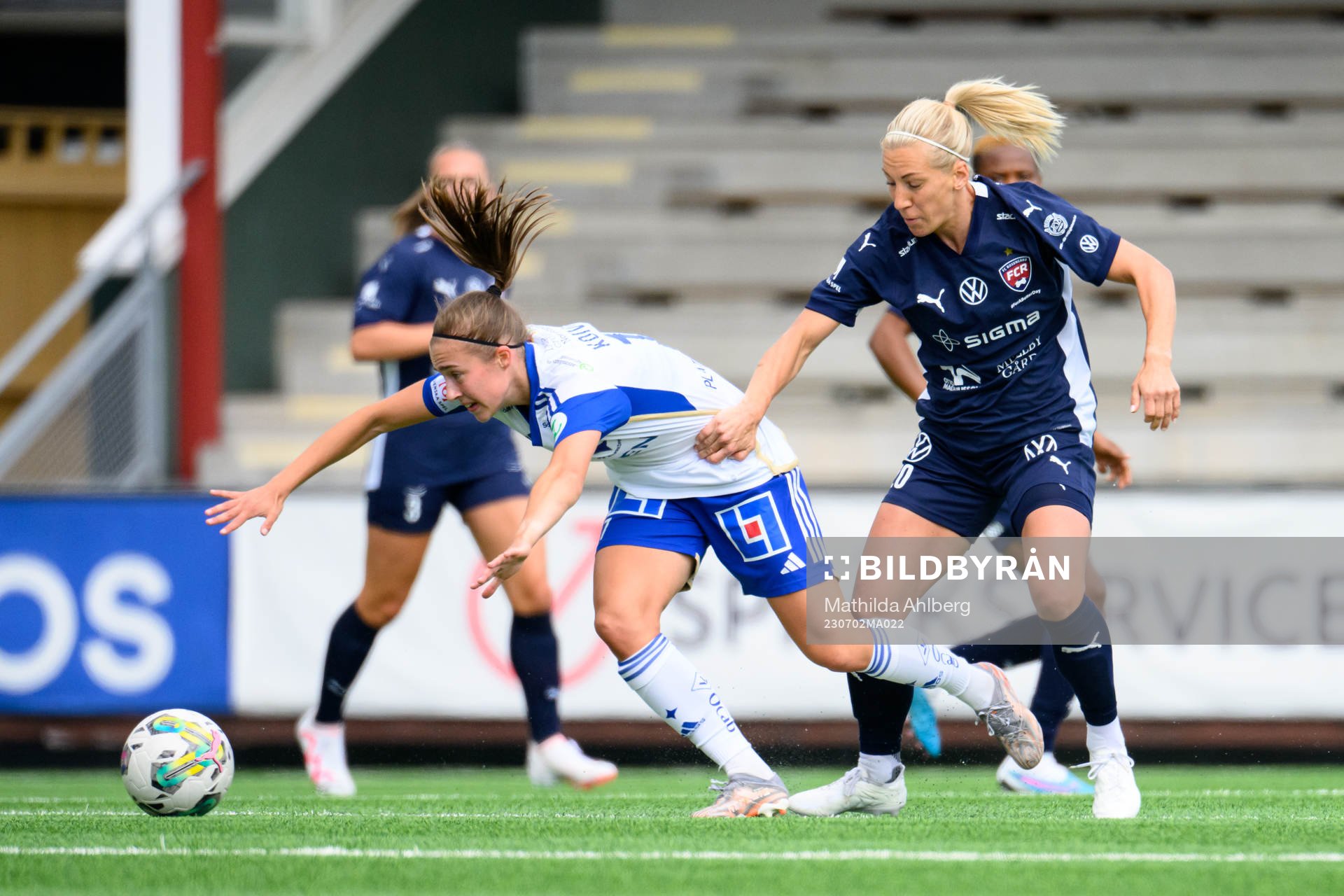 IFK Norrköpings Vilma Emilia Koivisto och FC Rosengårds