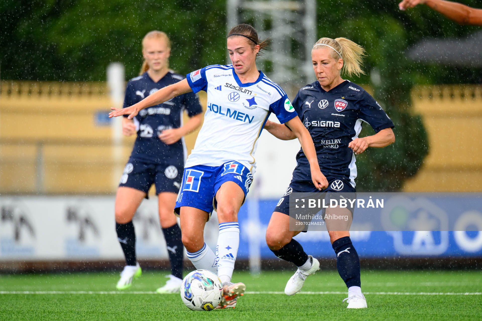 IFK Norrköpings Vilma Emilia Koivisto och FC Rosengårds