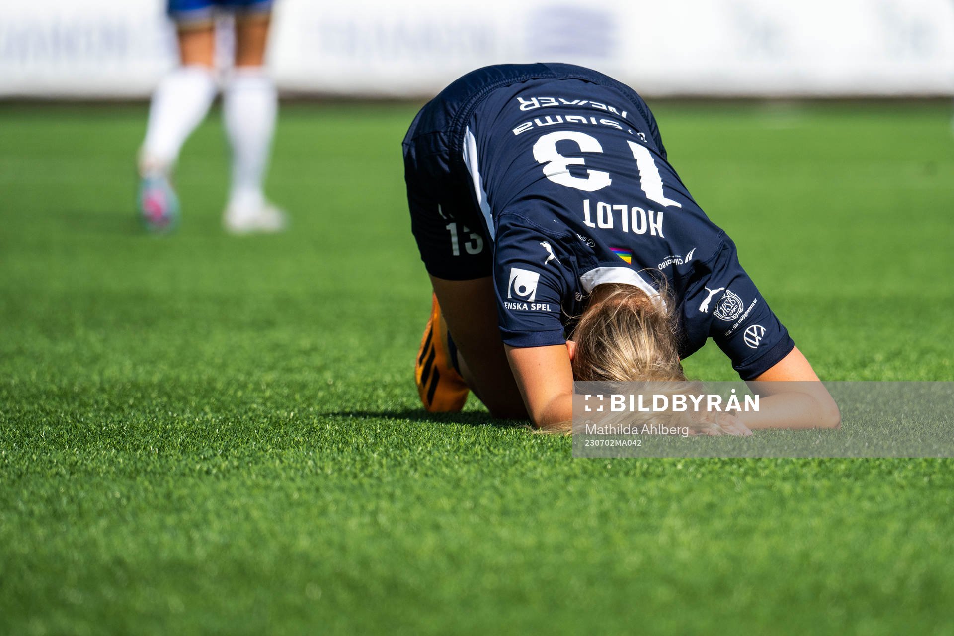 FC Rosengårds Olivia Holdt har ont