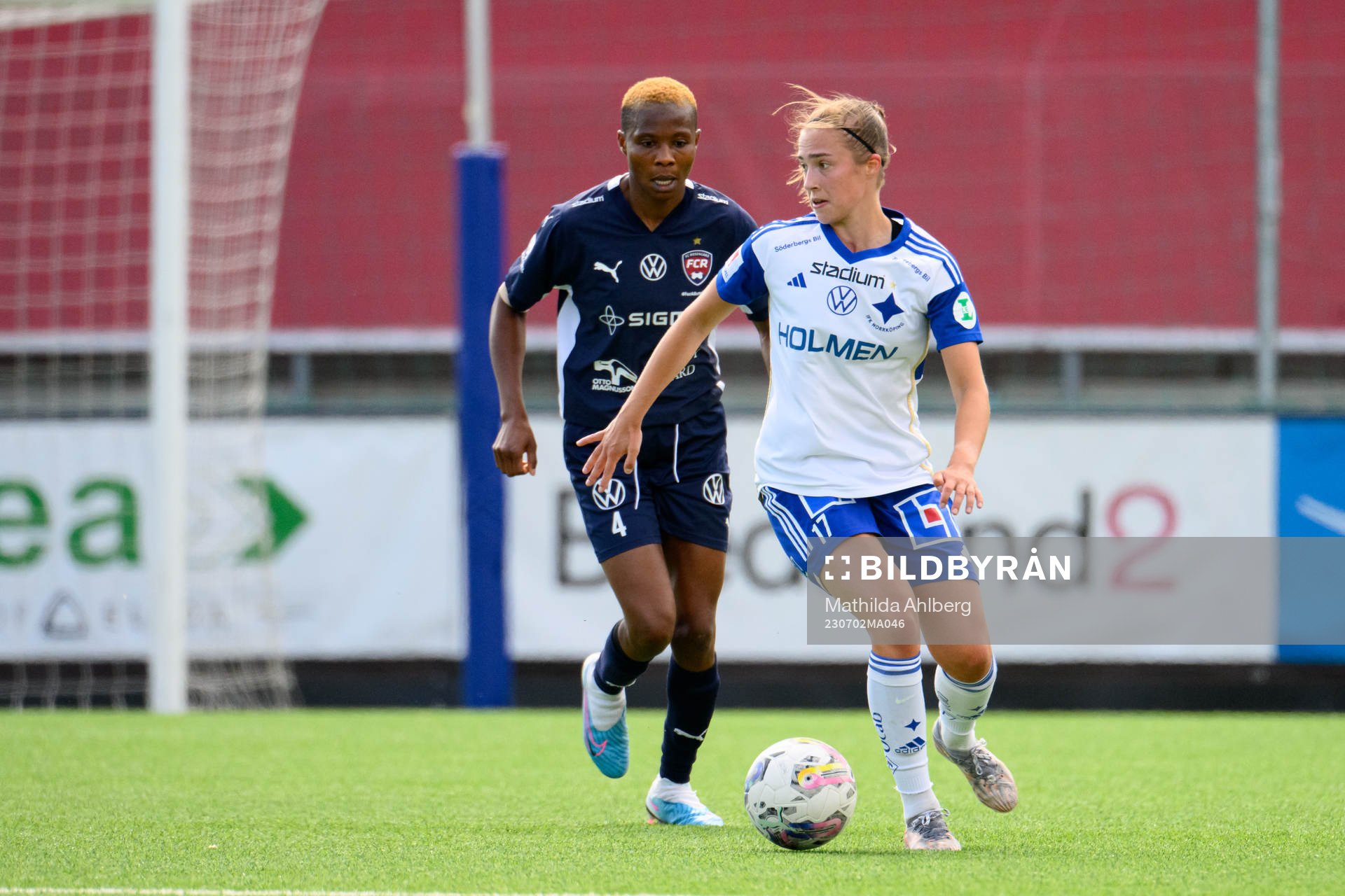 FC Rosengårds Halimatu Ibrahim Ayinde och IFK Norrköpings