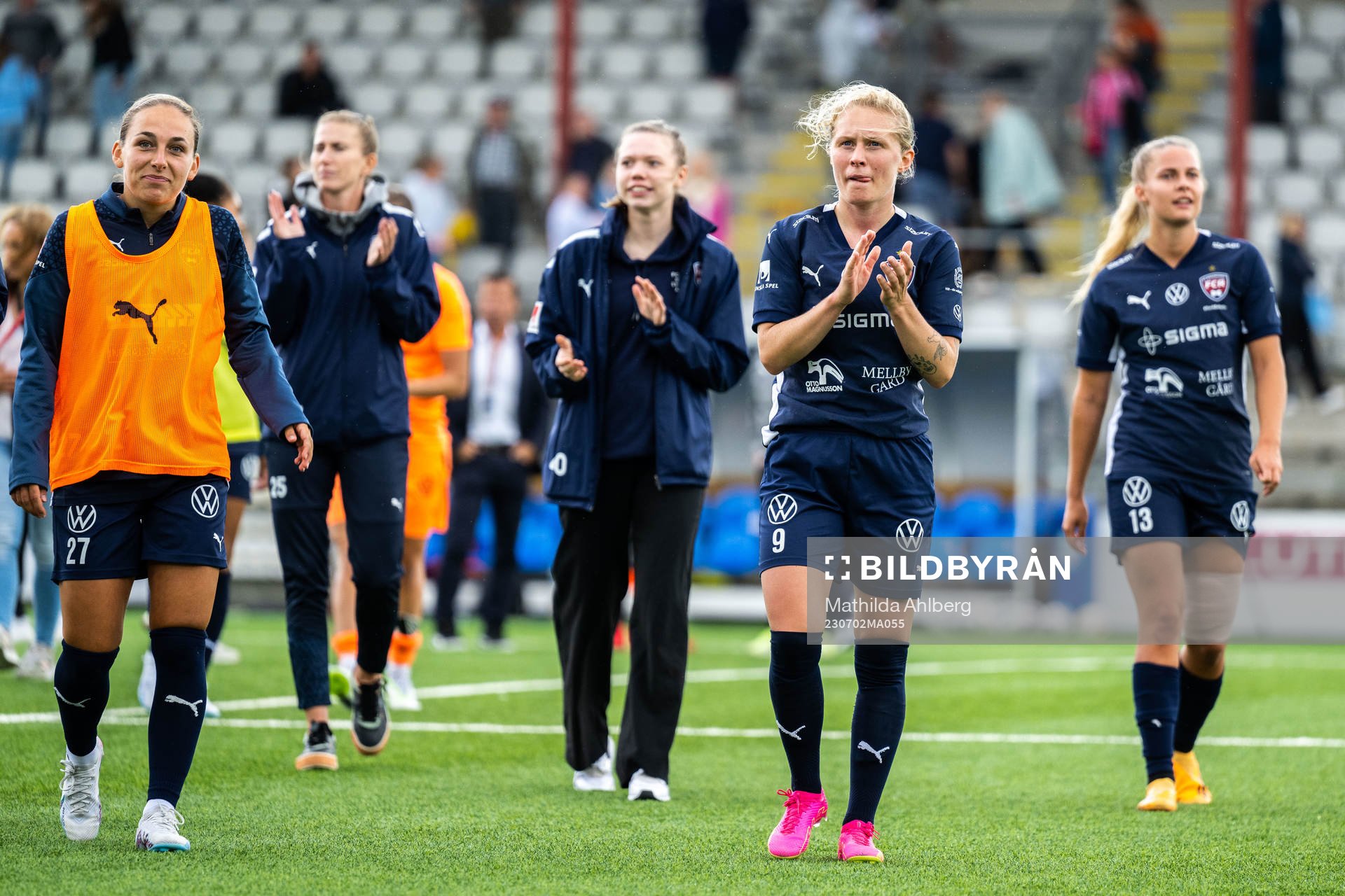 FC Rosengårds Gina Chmielinski och Emilia Larsson