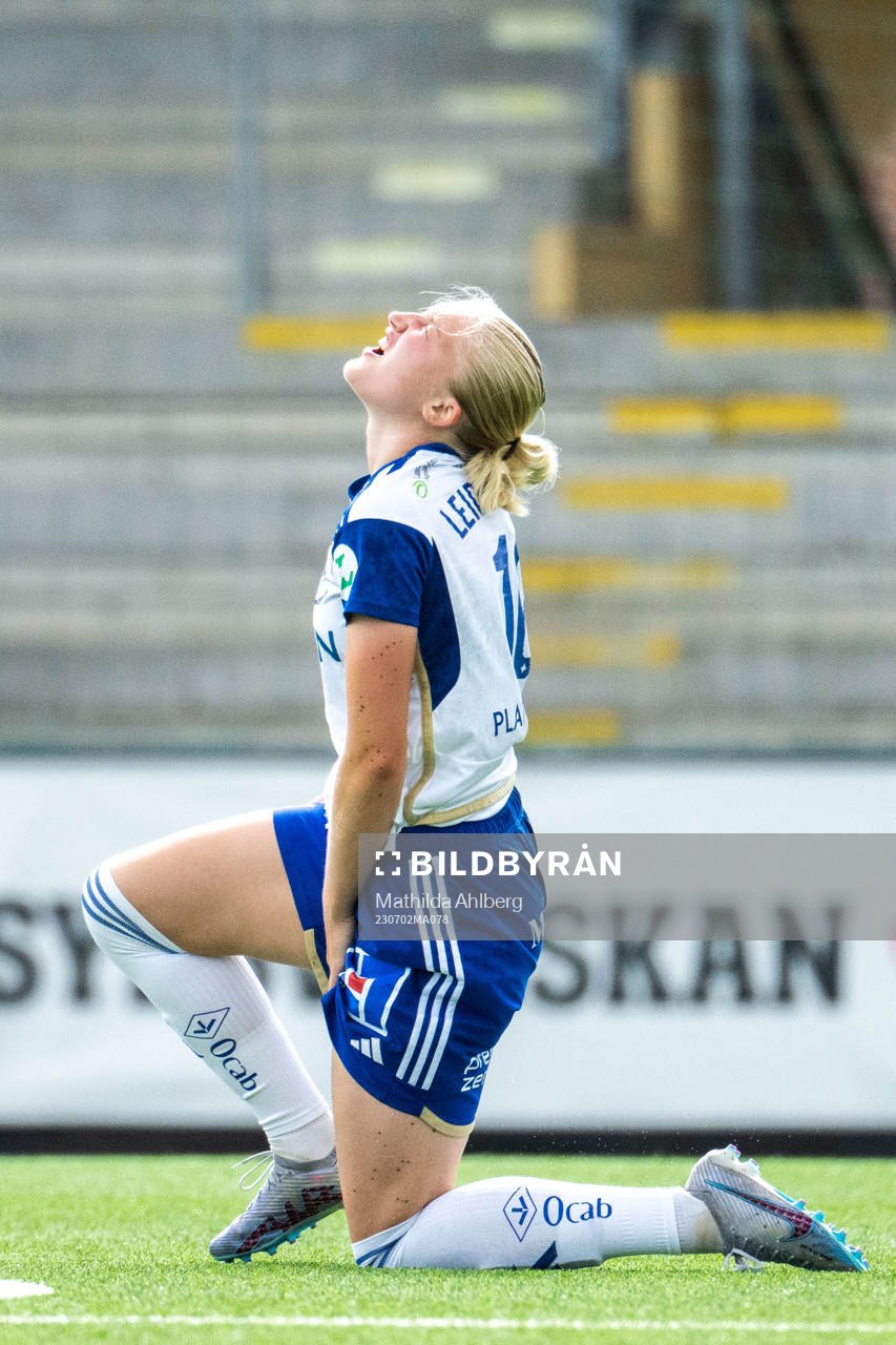 IFK Norrköpings Wilma Leidhammar deppar